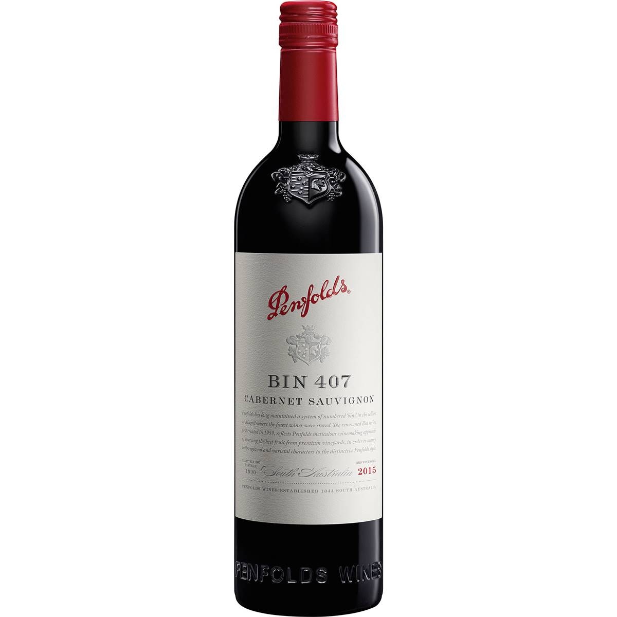 Penfolds Bin 407 Cabernet Sauvignon 750ml | Woolworths