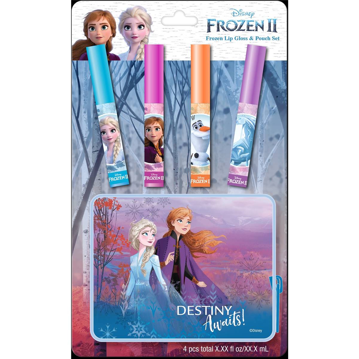 Frozen Lip Gloss & Pouch Set Each Woolworths