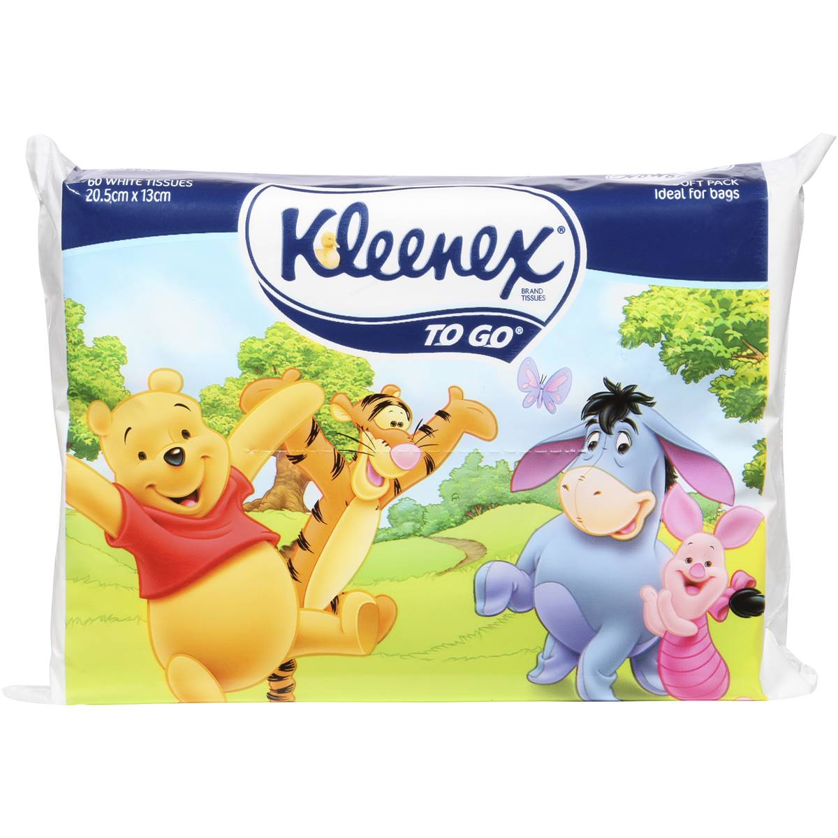 Kleenex Facial Tissues Soft Pack 60 Pack Woolworths
