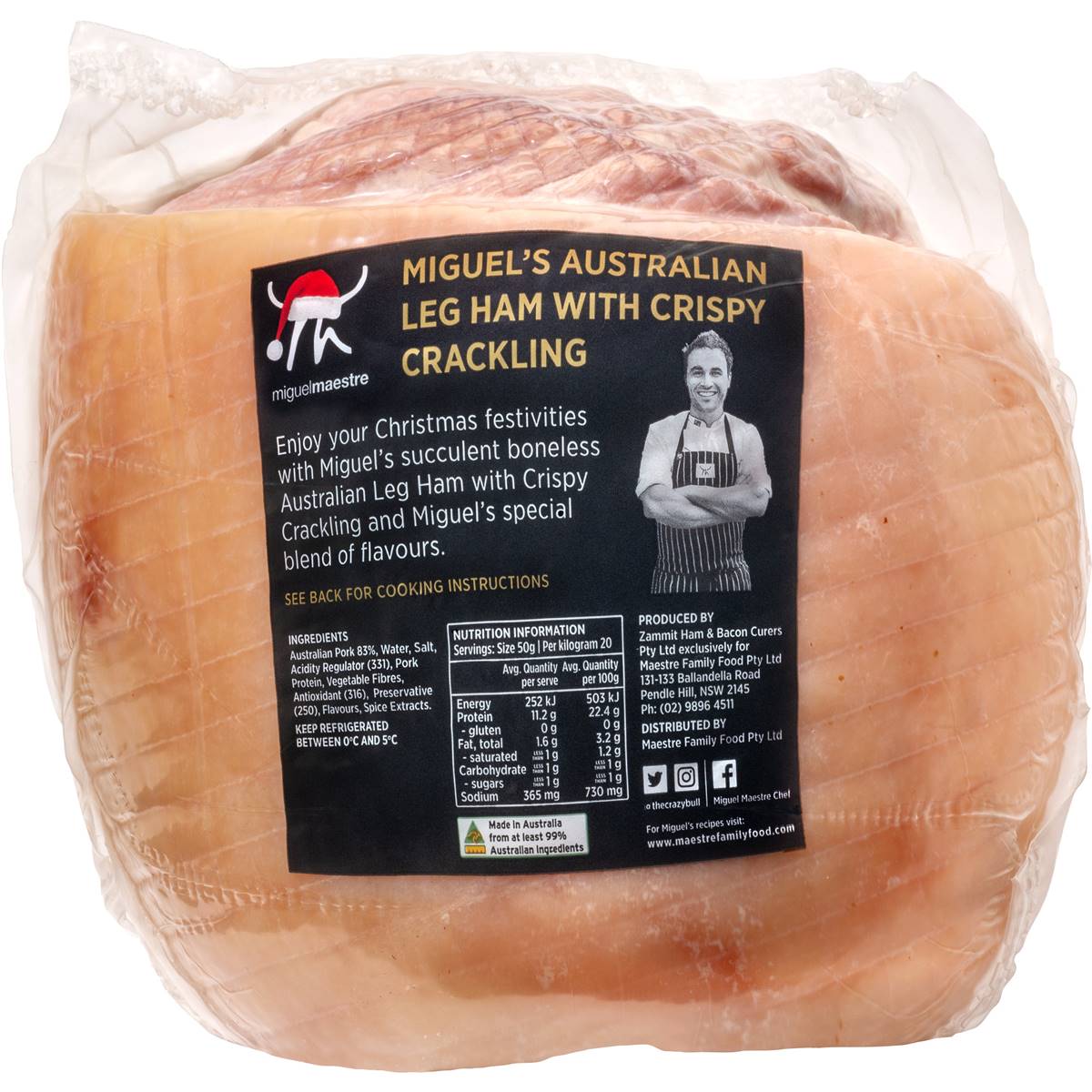Miguel's Leg Ham With Crispy Crackling