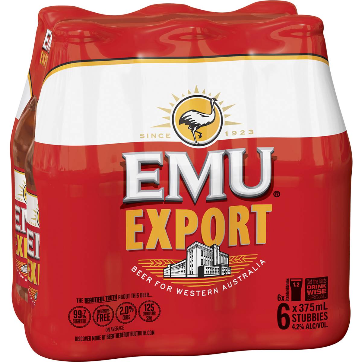 Emu Export Lager Cans