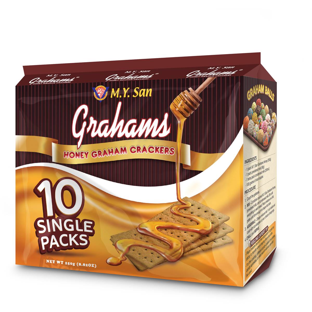 M y San Graham Crackers 250g Woolworths