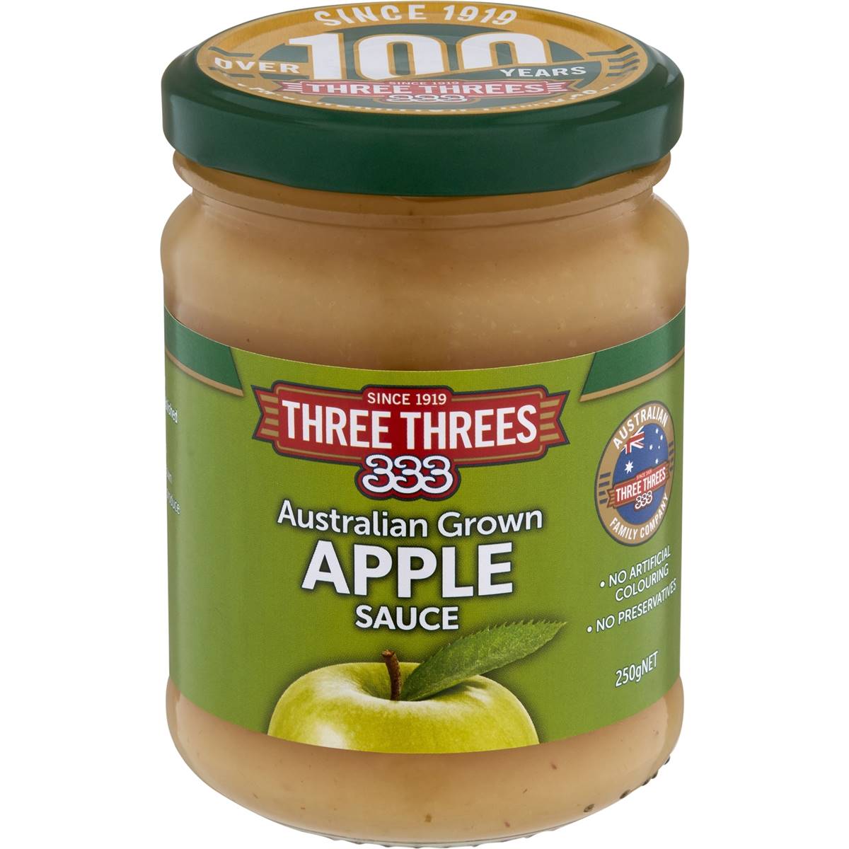 Three Threes Australian Apple Sauce Apple