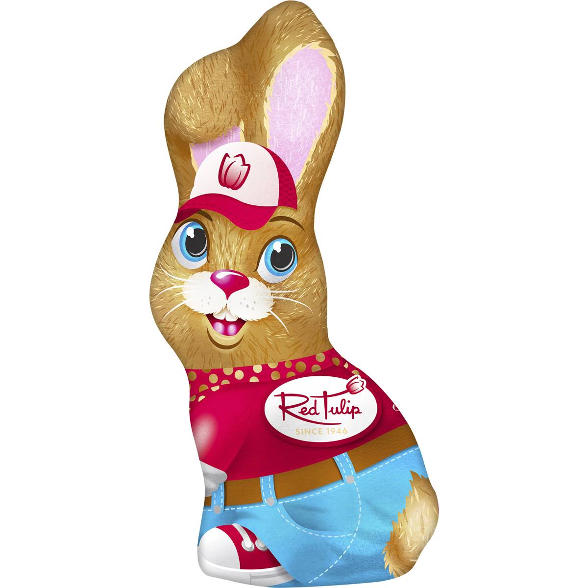 Red Tulip Chocolate Easter Rabbit 170g Woolworths