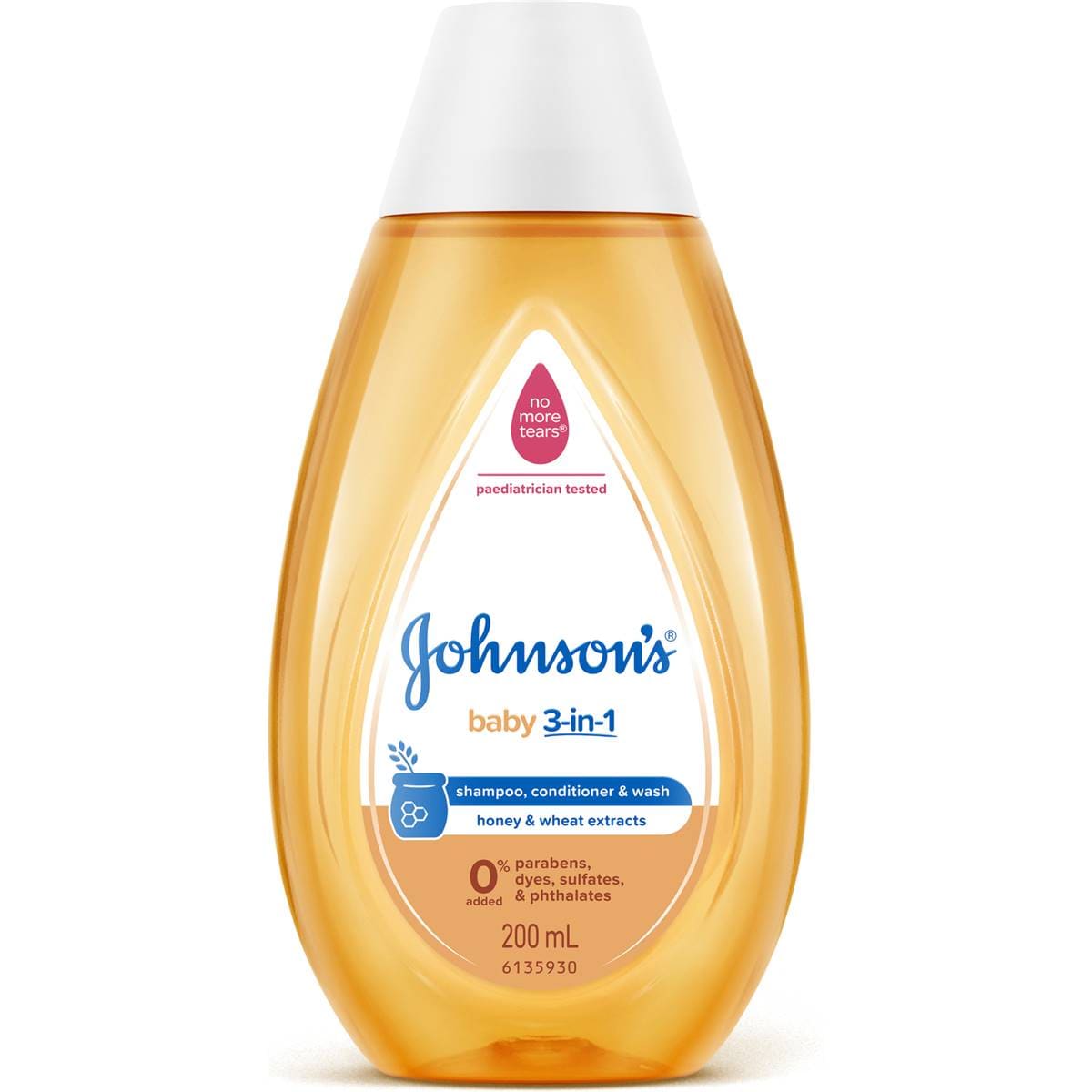Johnson & Johnson Baby Shampoo & Conditioner 200ml Woolworths