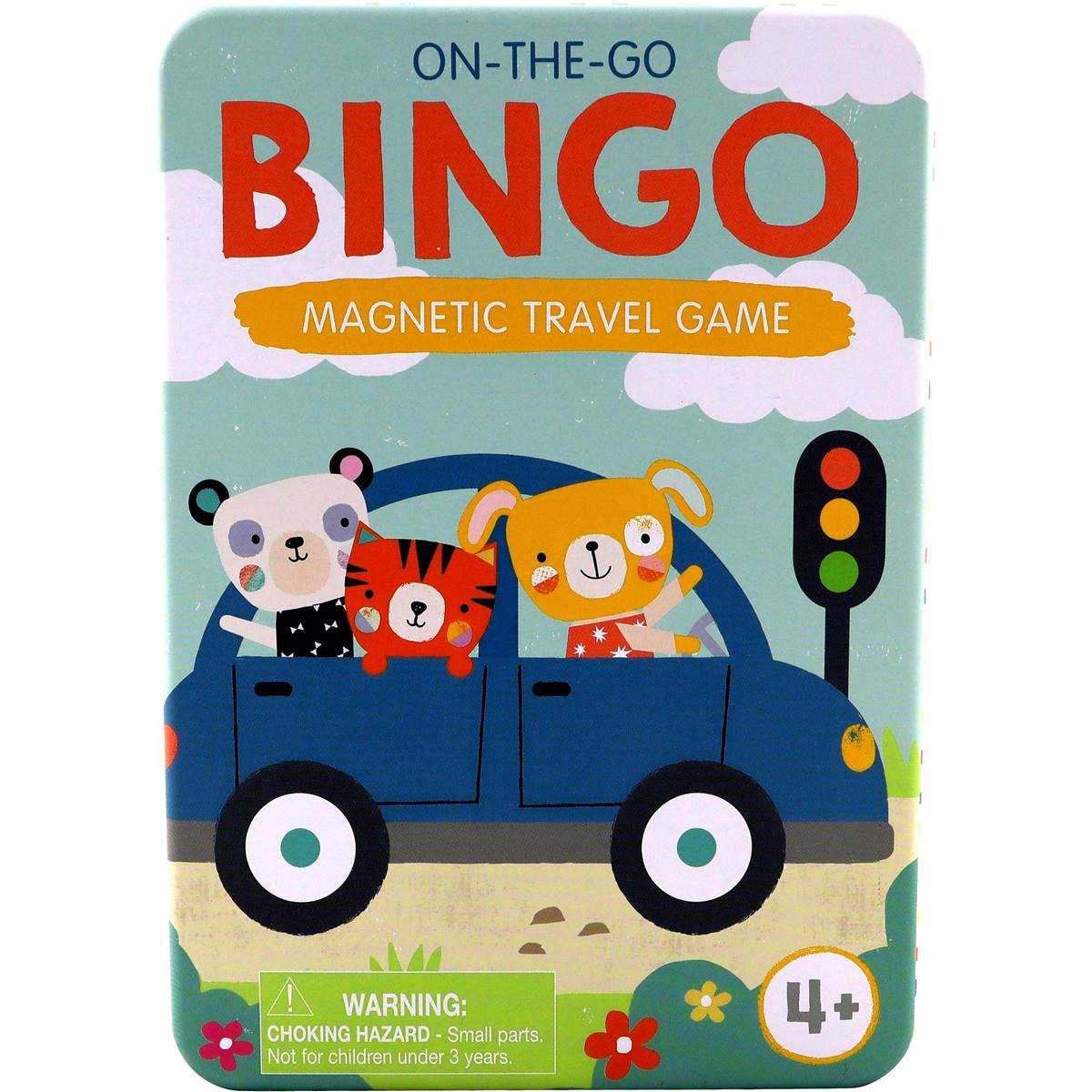 On The Go Bingo Magnetic Travel Game Tin Each Woolworths