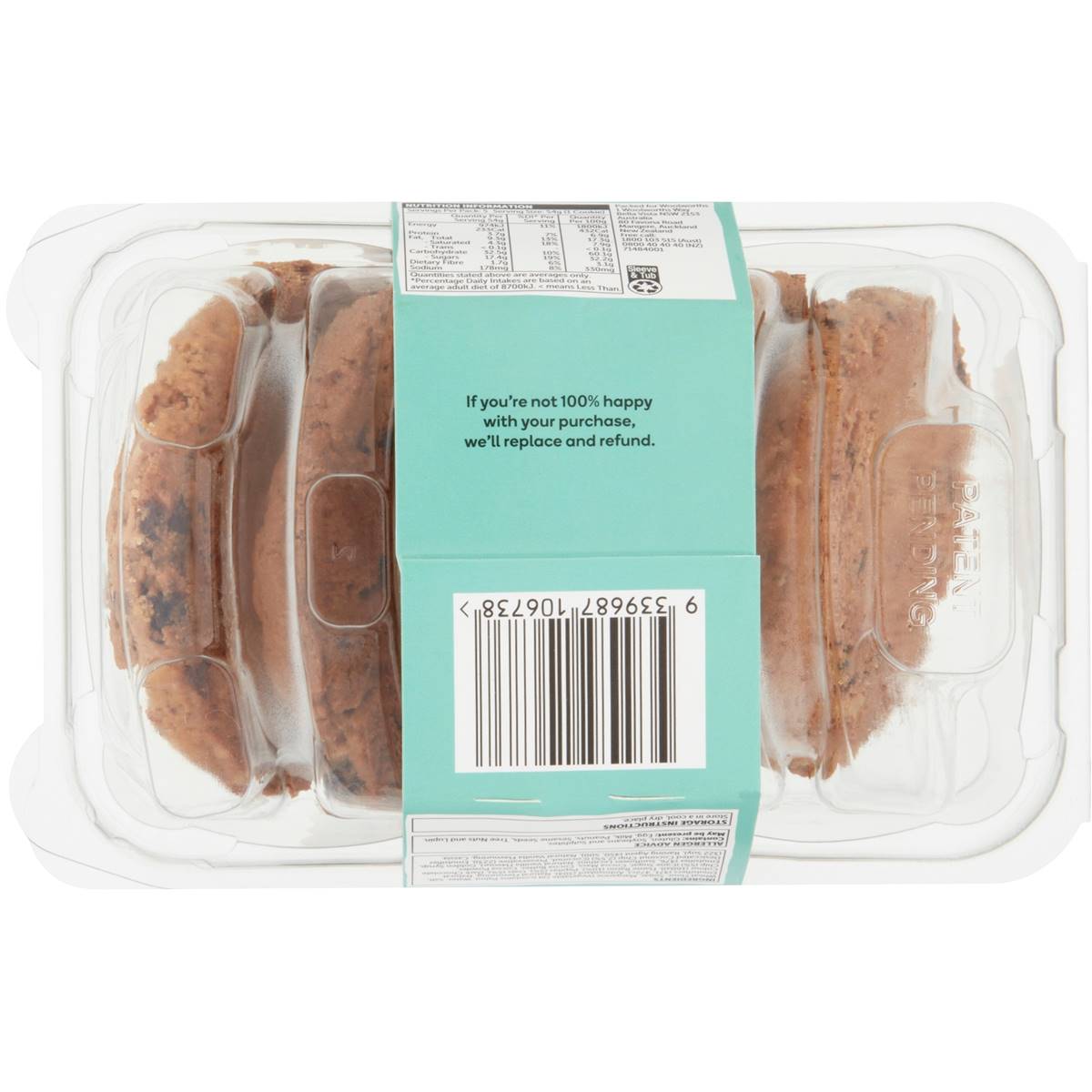 Woolworths Plantitude Granola Cookies 5 Pack Woolworths