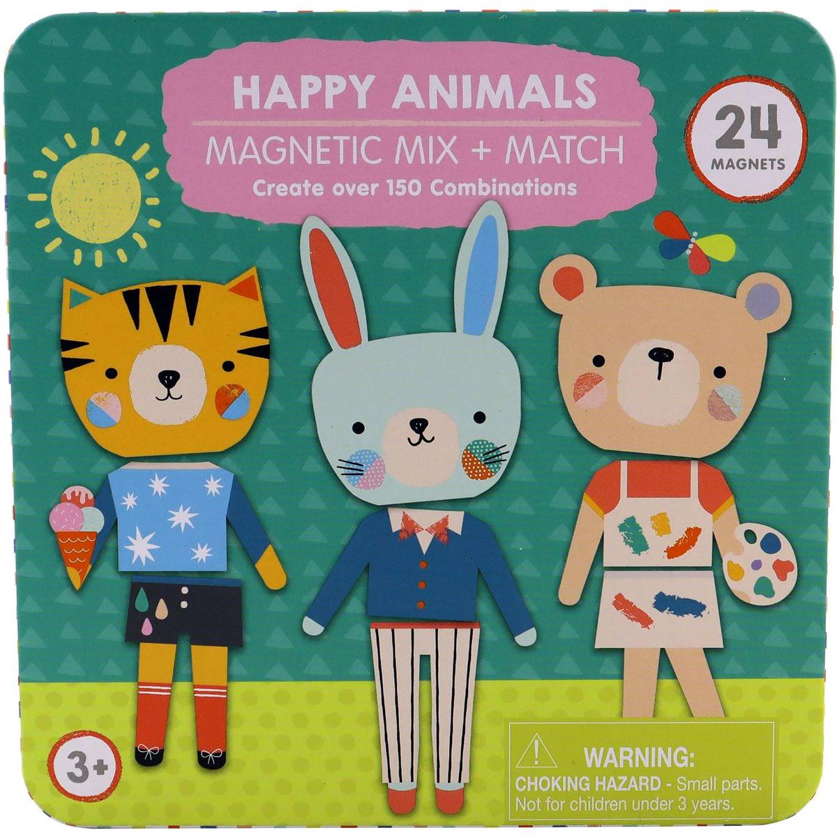 Happy Animals Mix & Match Travel Tin Each Woolworths