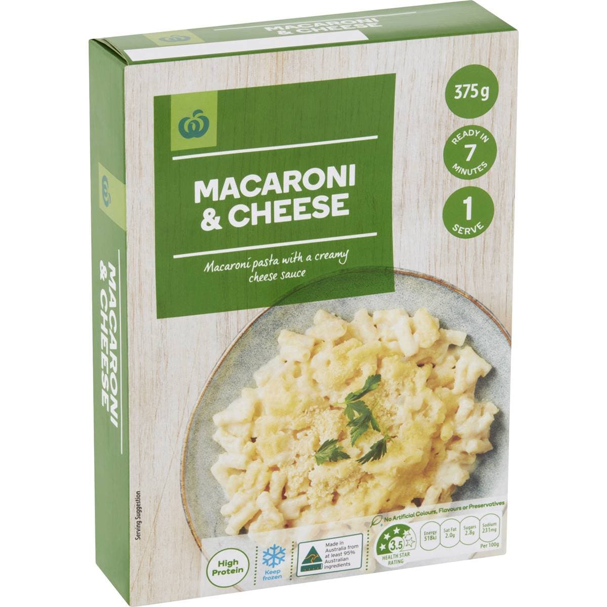 Woolworths Macaroni & Cheese 375g Woolworths