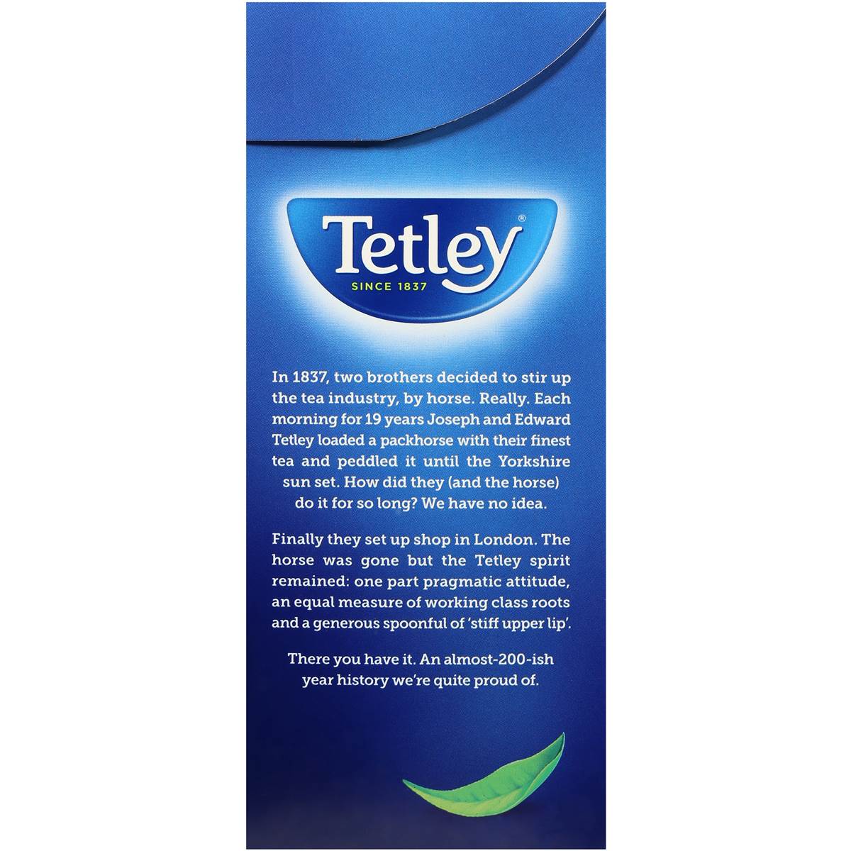 Tetley All Rounder Tea Bags 100 Pack 220g Woolworths