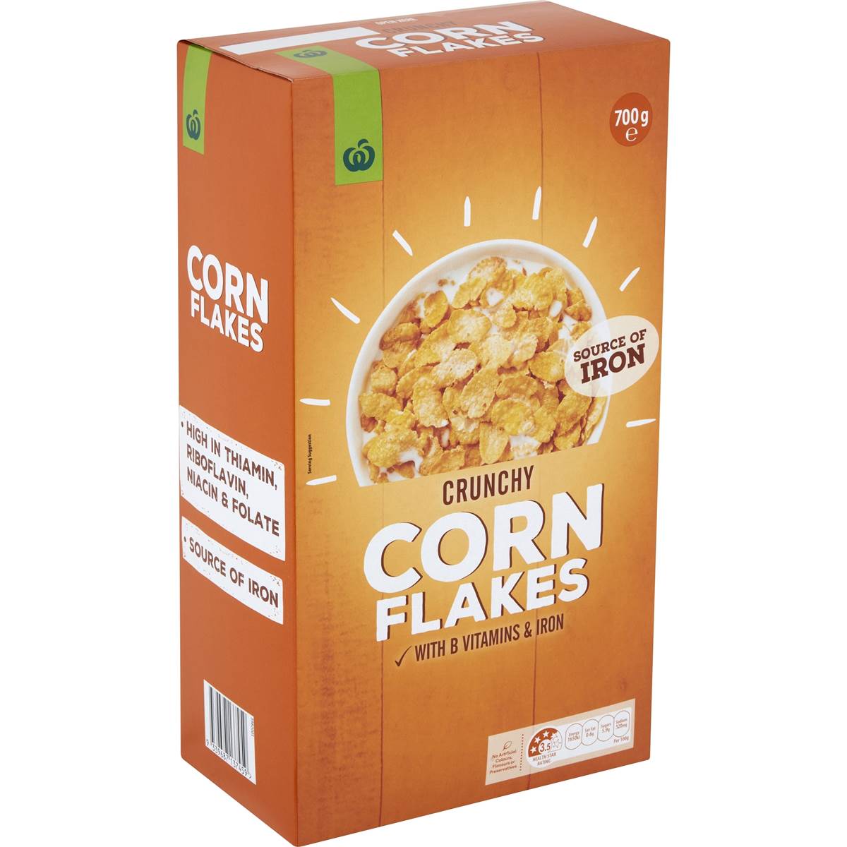 Woolworths Crunchy Corn Flakes 700g Woolworths