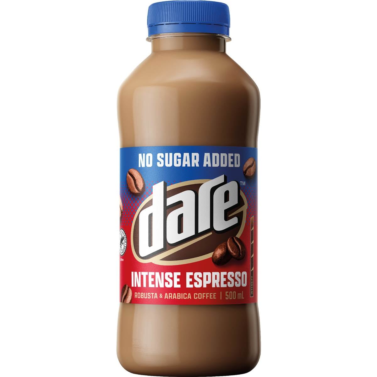Dare No Added Sugar Intense Espresso Iced Coffee 500mL