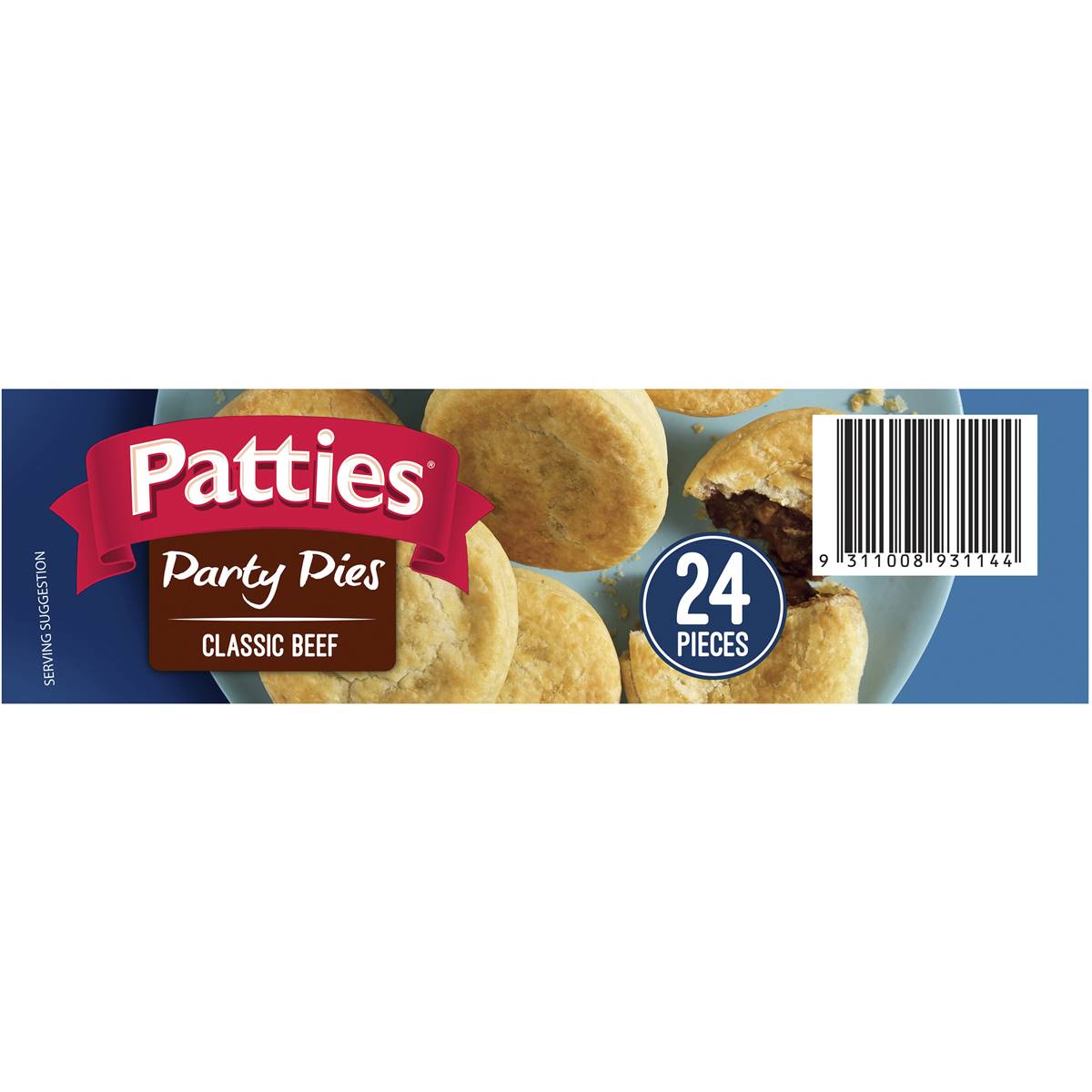 Patties Party Pies Frozen 24 Pack Woolworths