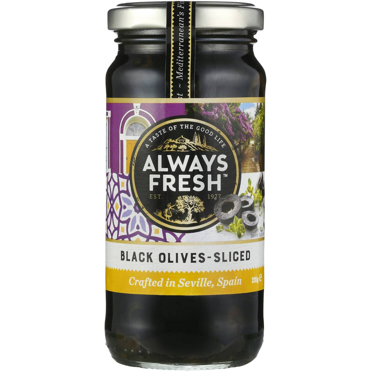 Always Fresh Olives Black Sliced 235g Woolworths