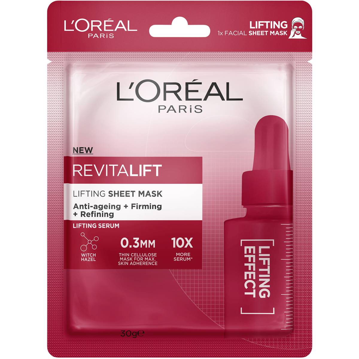 L'oreal Revitalift Lifting Sheet Mask 