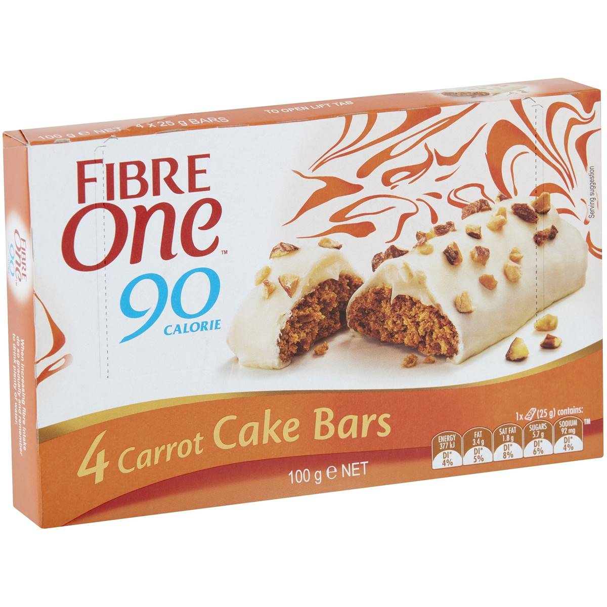 Fibre One Carrot Cake Bars