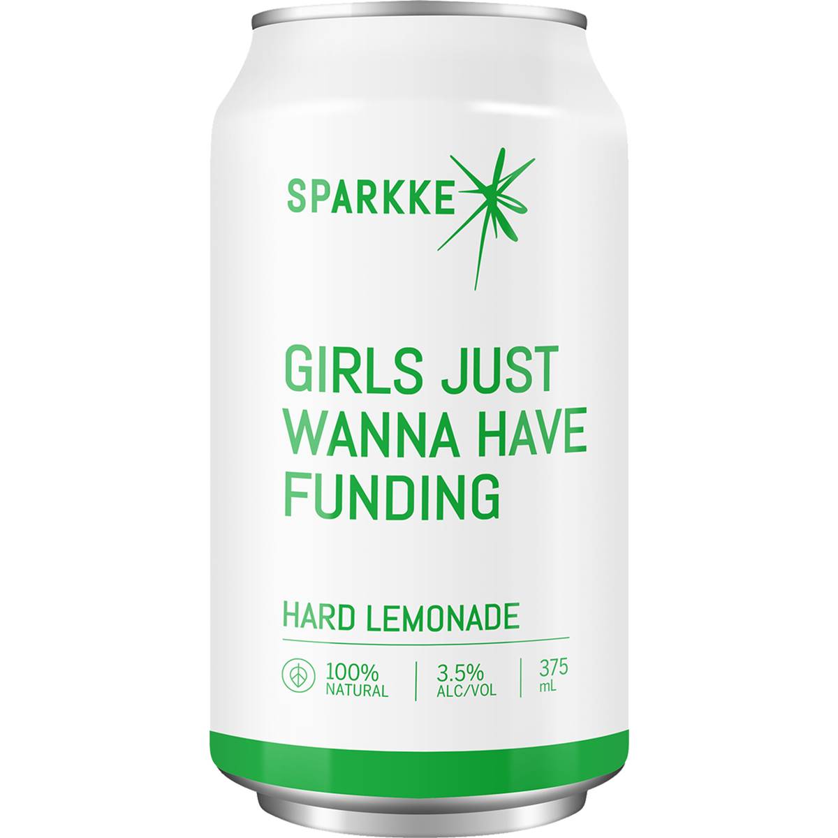 Sparkke Alcoholic Lemonade Can 375ml Woolworths