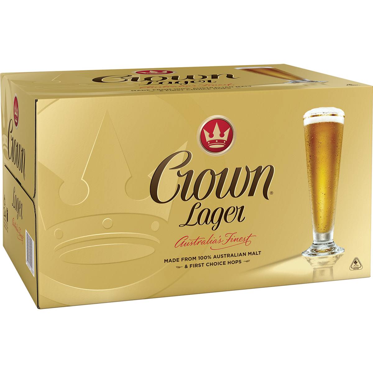 Crown Lager Bottles Bottles 375ml X 24 Case | Woolworths