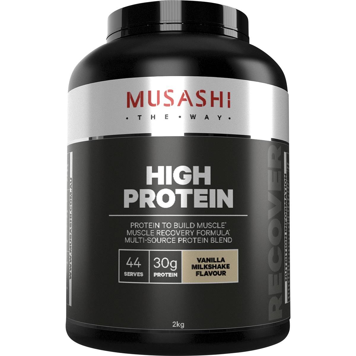Musashi High Protein Van Milkshake Powder