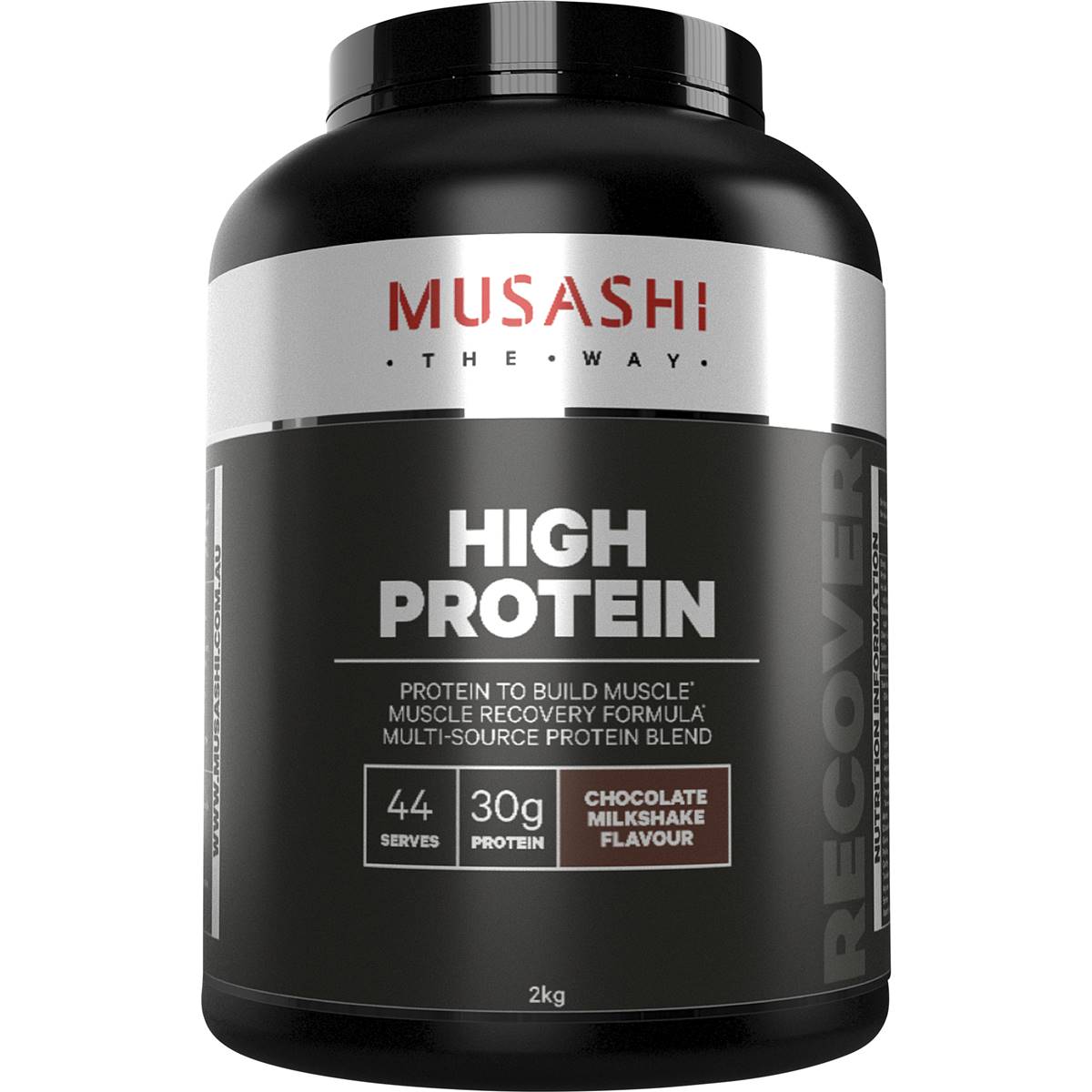 Musashi High Protein Choc Milkshake Powder
