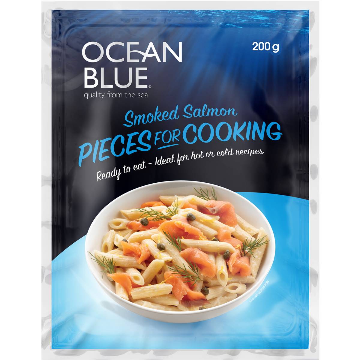 Ocean Blue Smoked Salmon Cooking Pieces 200g | Woolworths