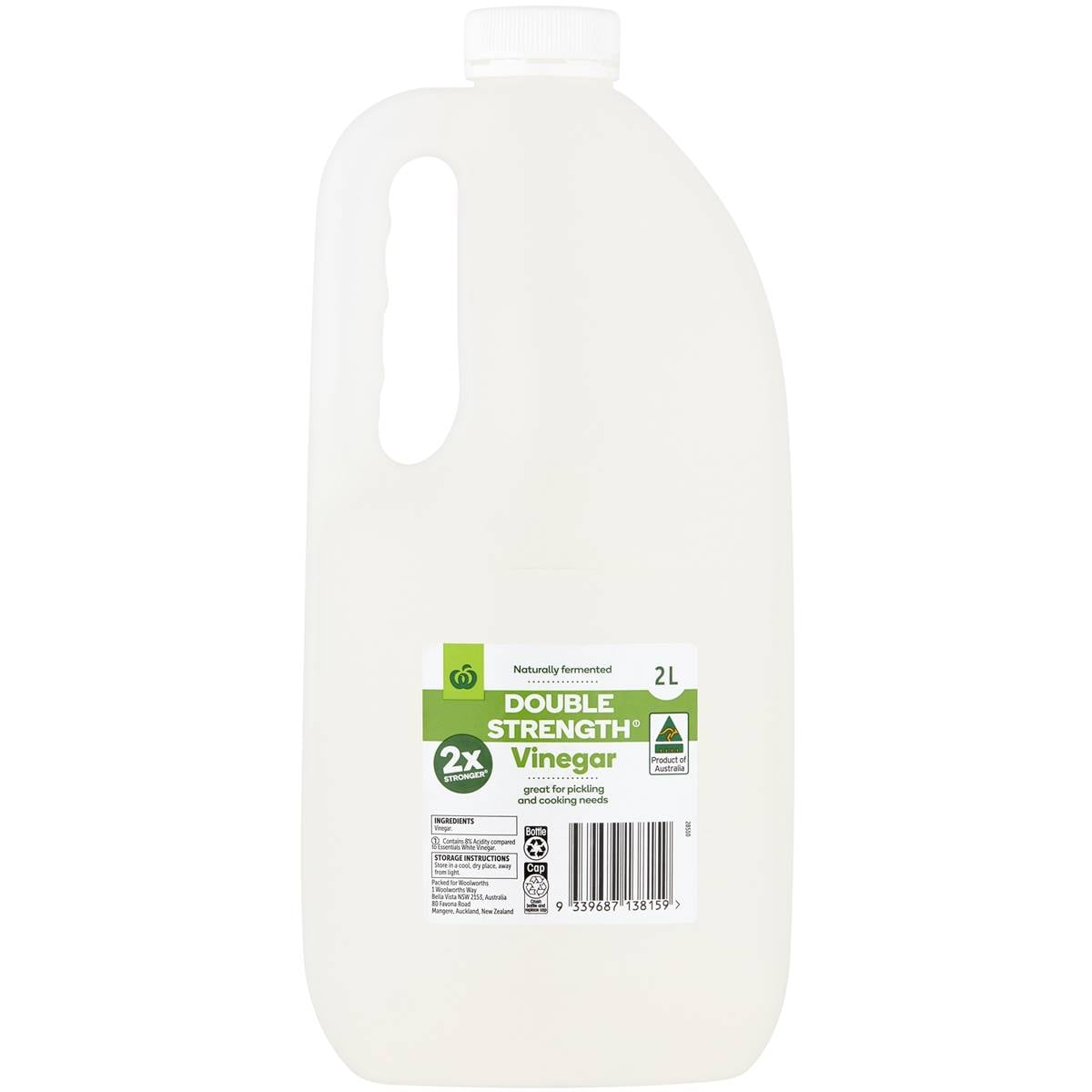 Woolworths Double Strength White Vinegar 2l Woolworths
