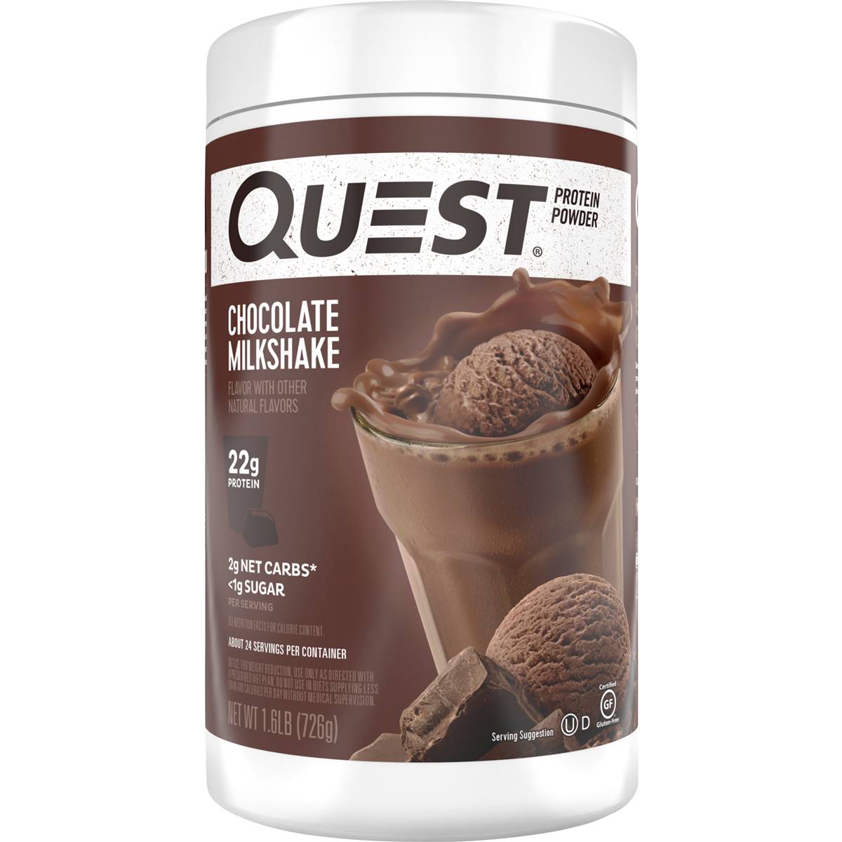 Quest Protein Chocolate Milkshake