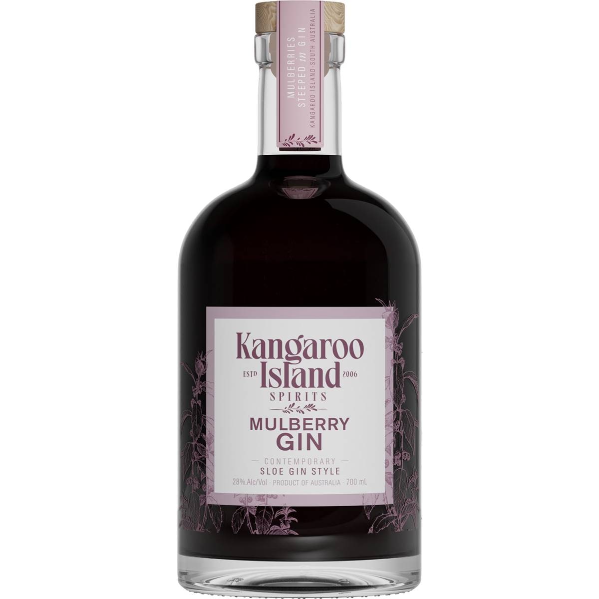 Ki Spirits Mulberry Gin 700ml Woolworths