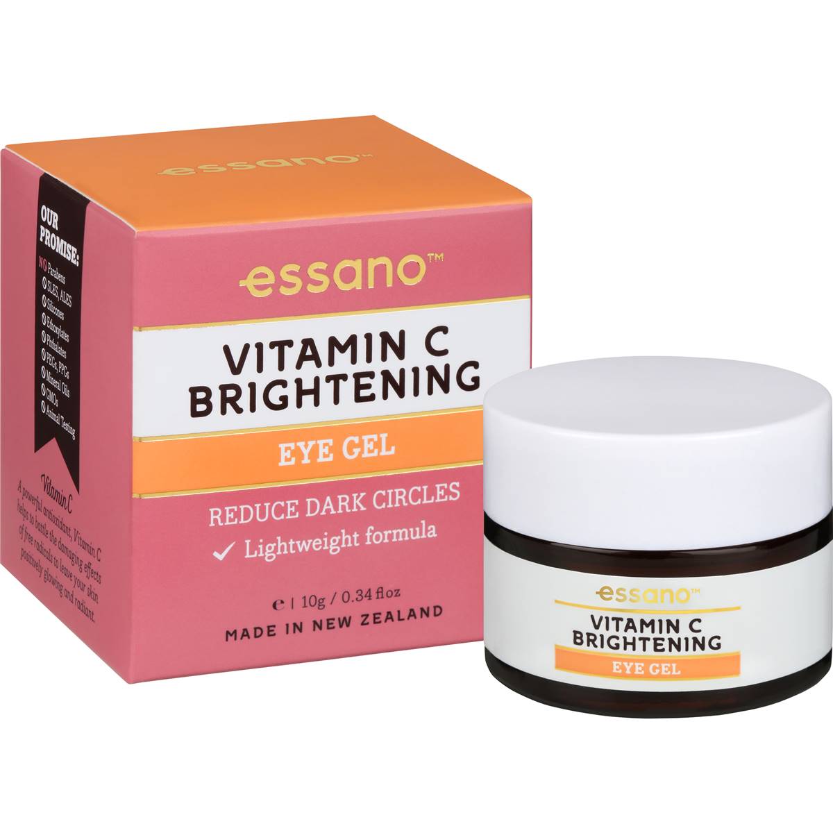 Essano Vitamin C Brightening Eye Gel 10g Woolworths