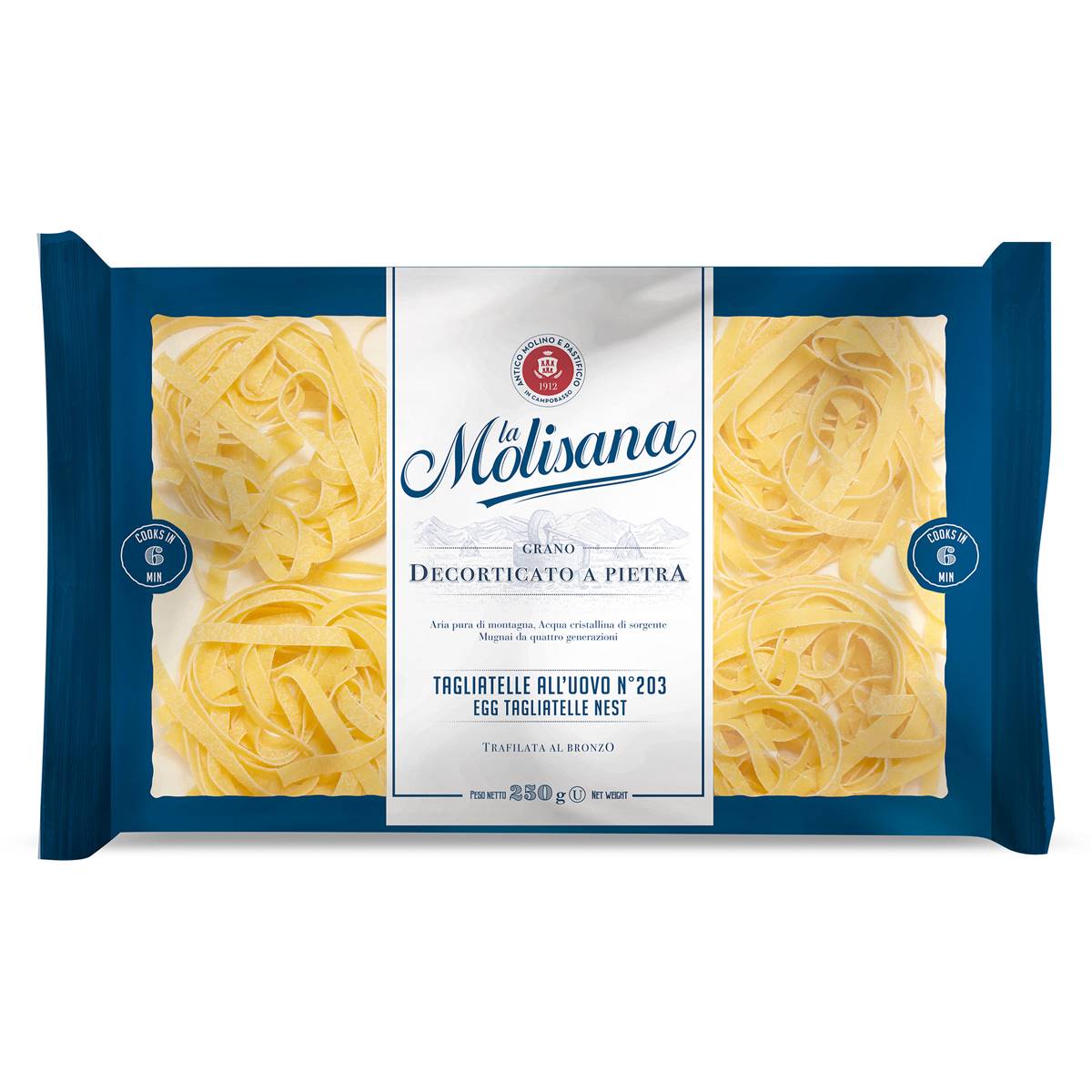 La Molisana Pastificio Extra Di Lusso Egg Tagliatelle