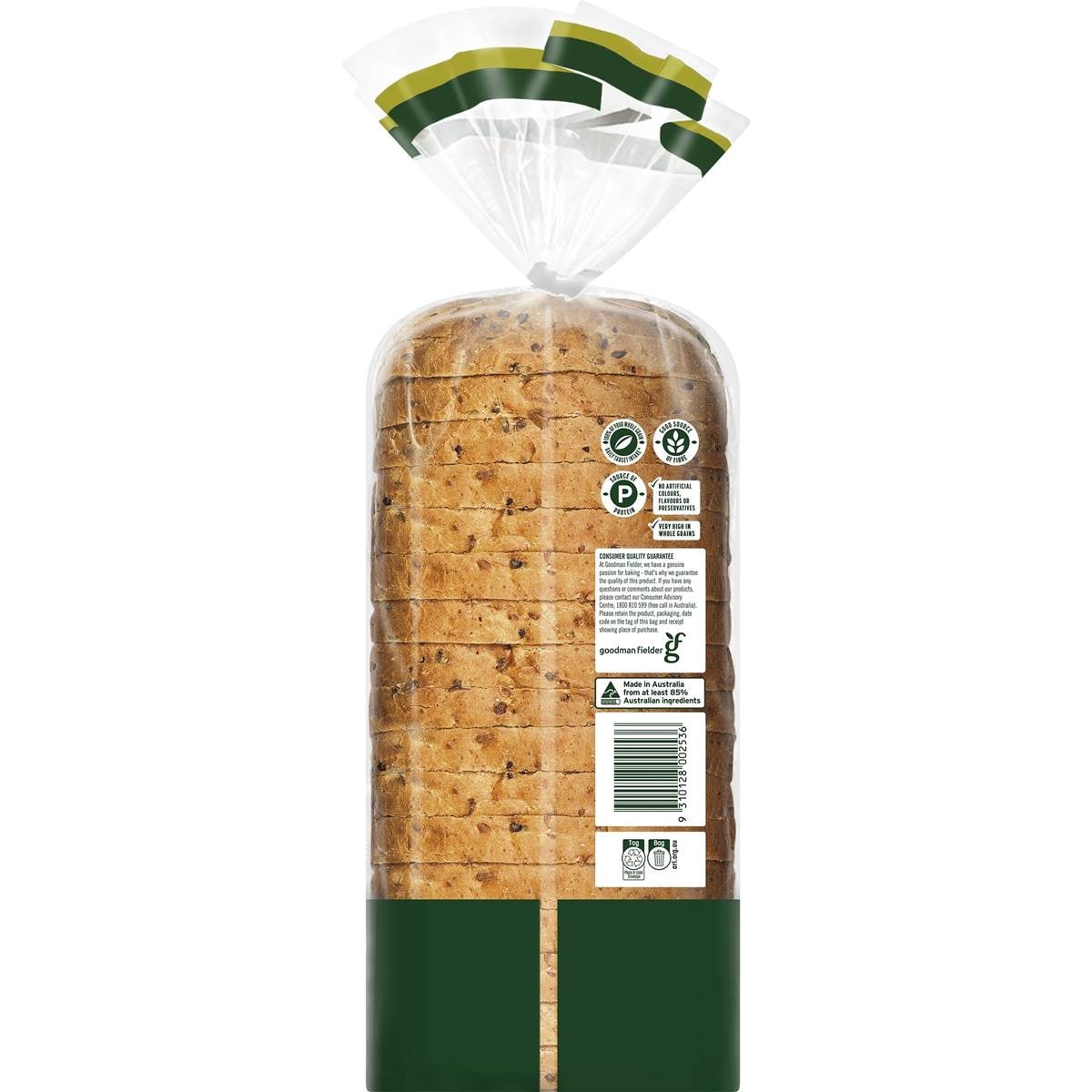 Helga's Wholemeal Bread With Grains 850g Woolworths