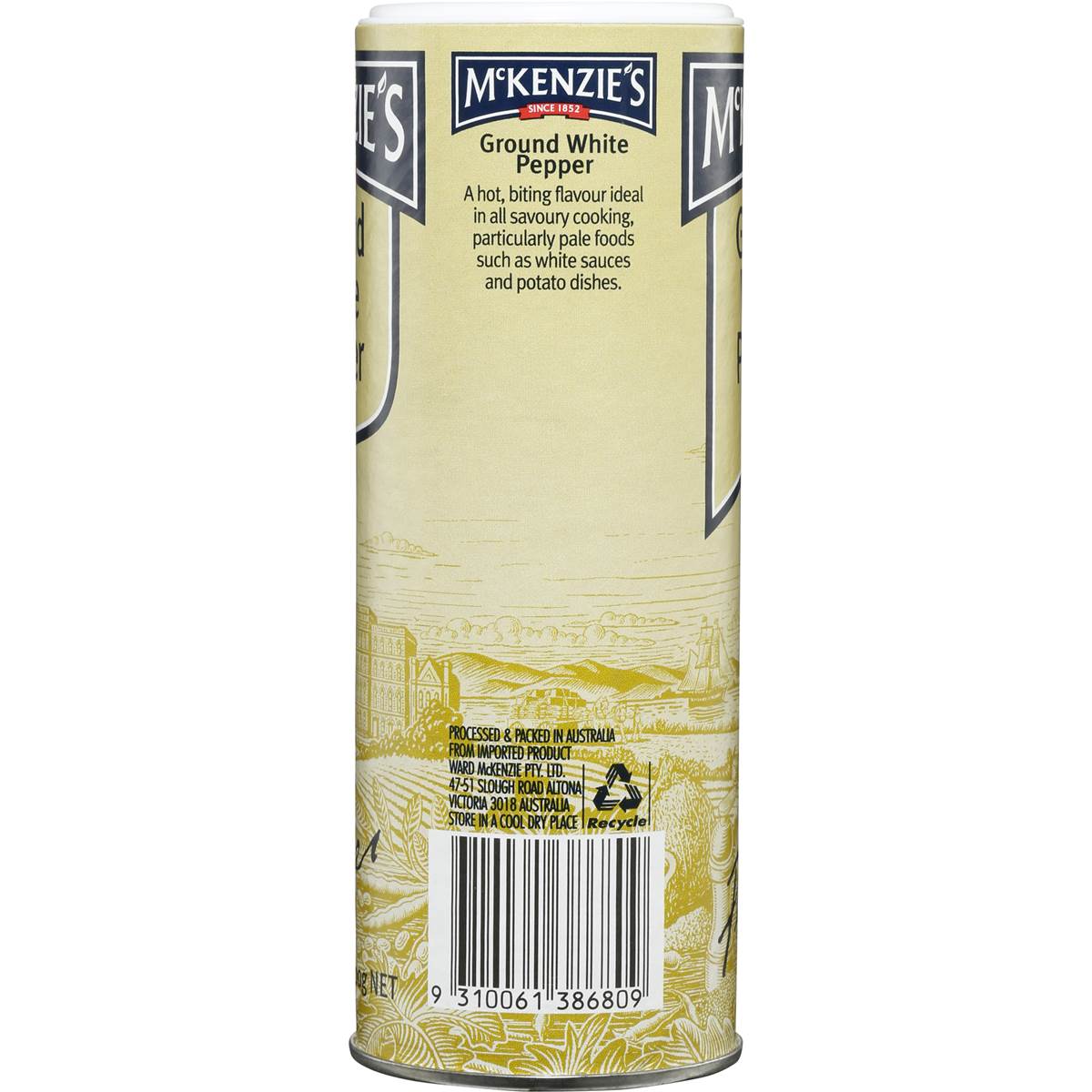 Mckenzie's Pepper White Ground 100g Woolworths