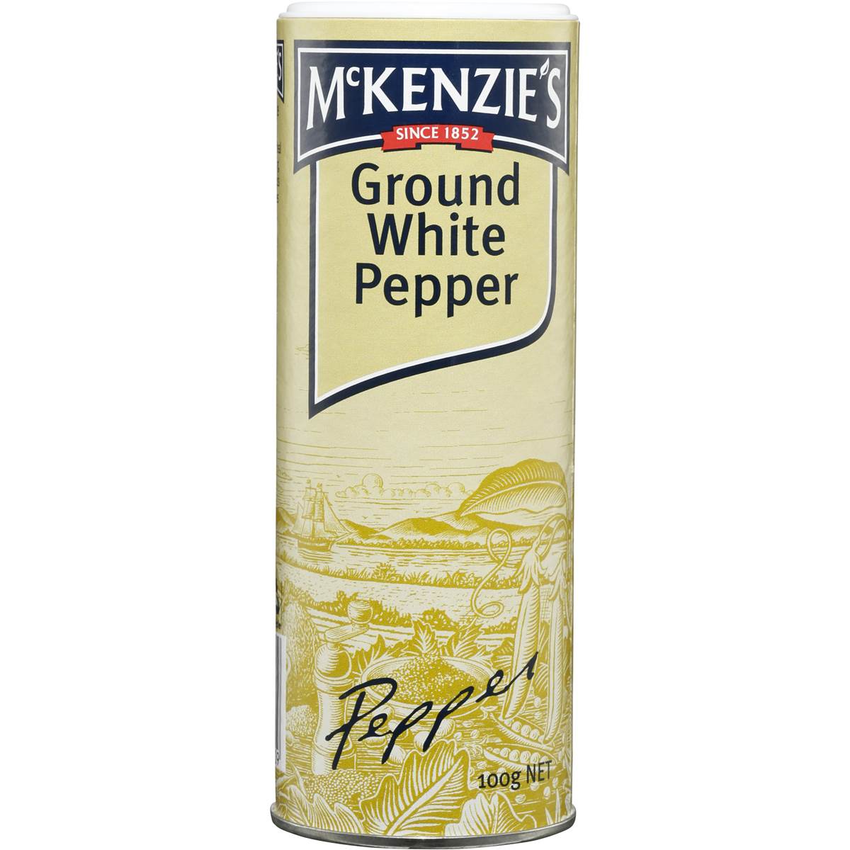 Mckenzie's Pepper White Ground 100g Woolworths