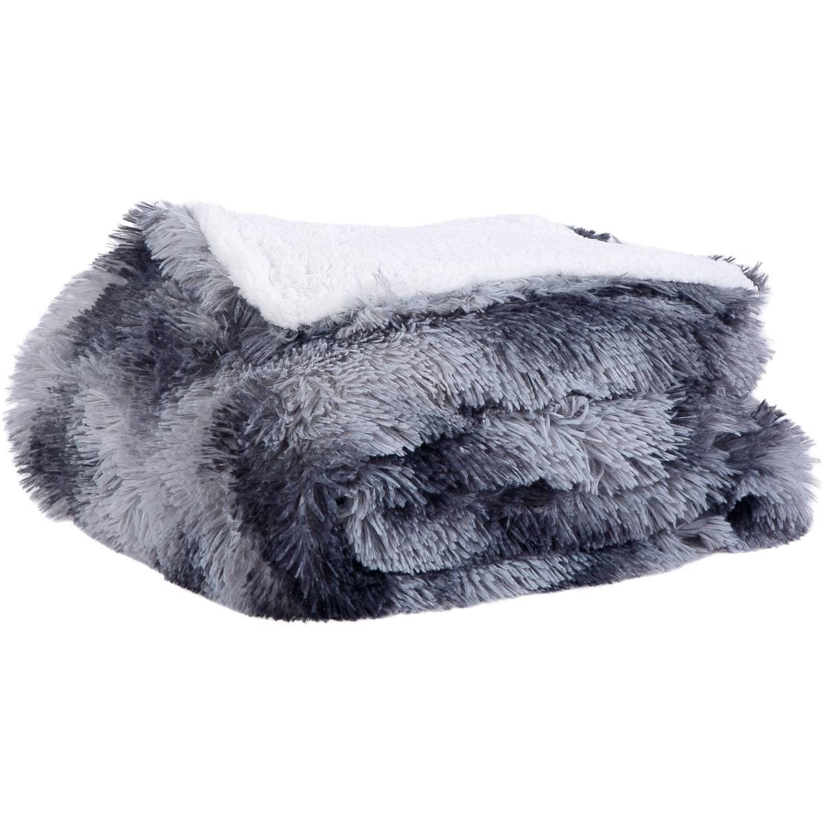 Inspire Long Faux Fur Throw 1.2mx1.5m Each Woolworths