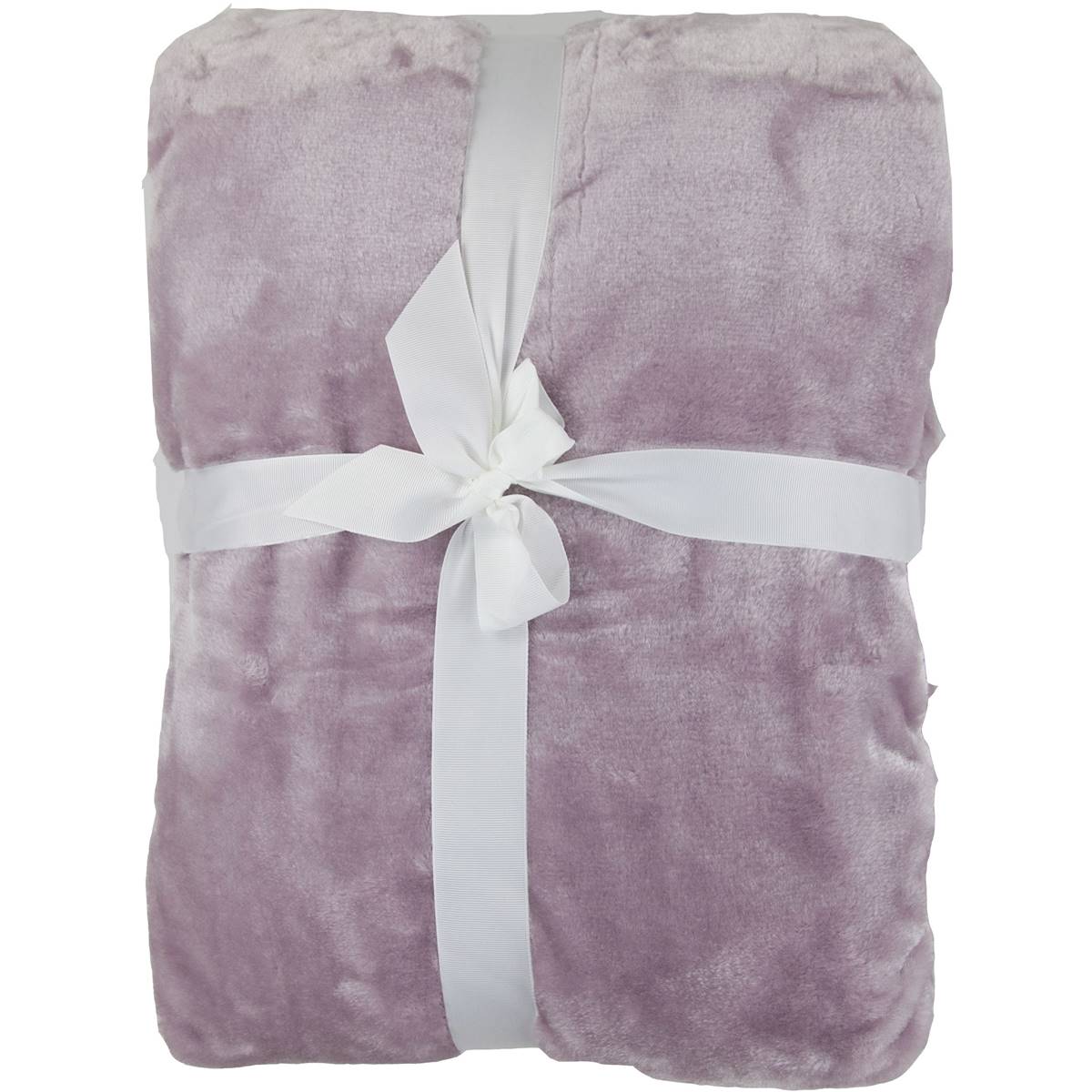 Inspire Faux Mink Blanket Single Size Assorted Each Woolworths