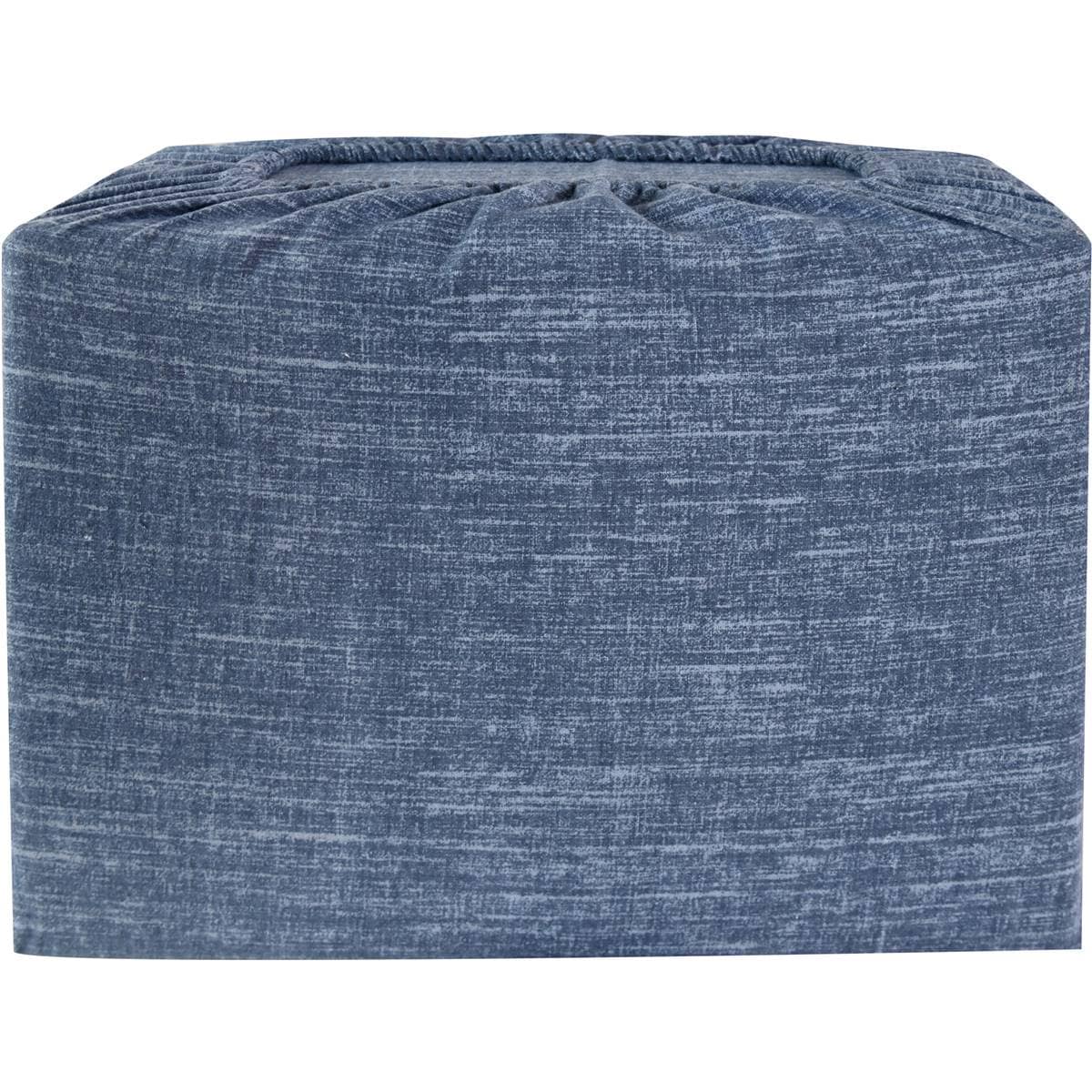 Inspire Flannelette Quilt Cover Set Queen Size Navy Each Woolworths