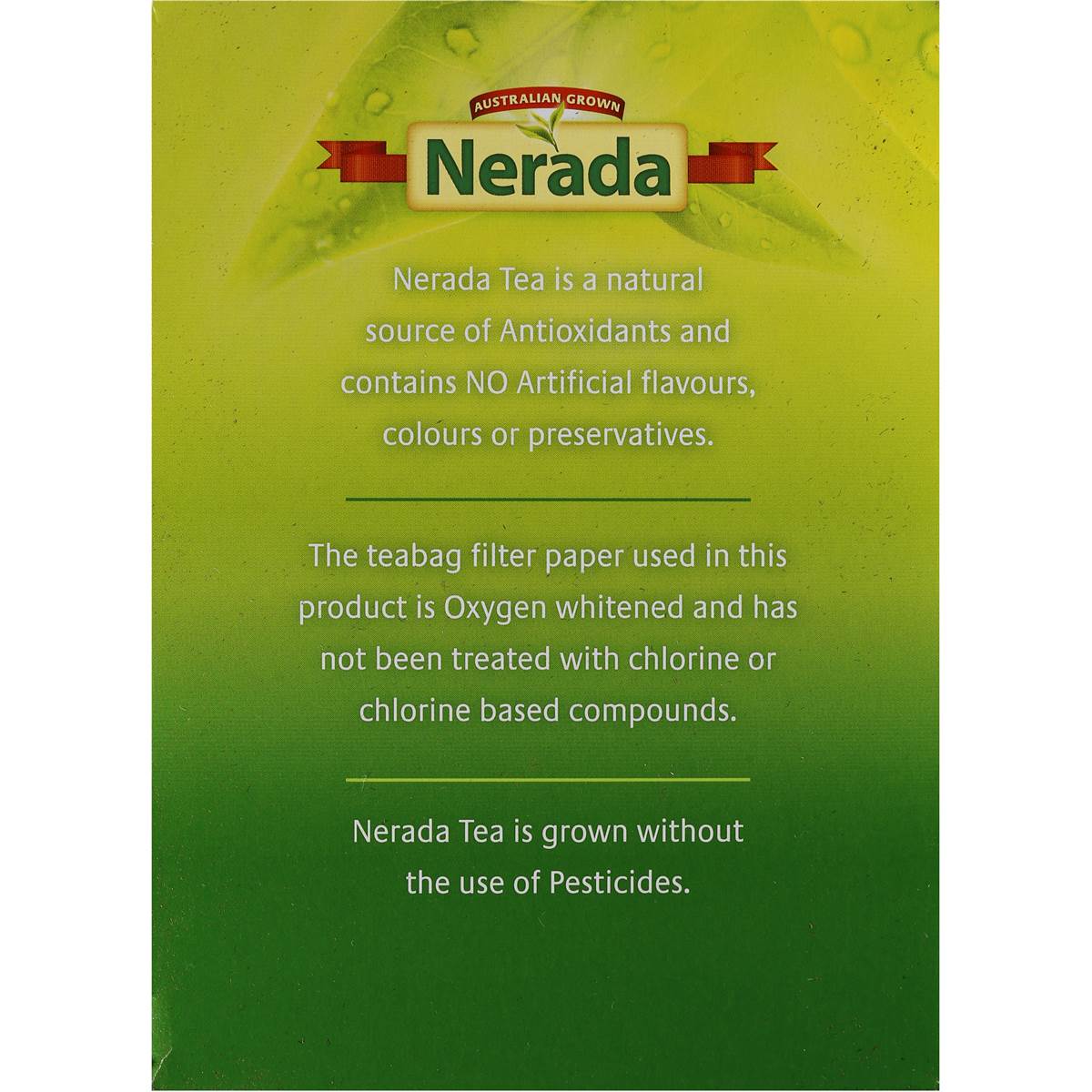 Nerada Tea Bags 200 Pack 400g Woolworths
