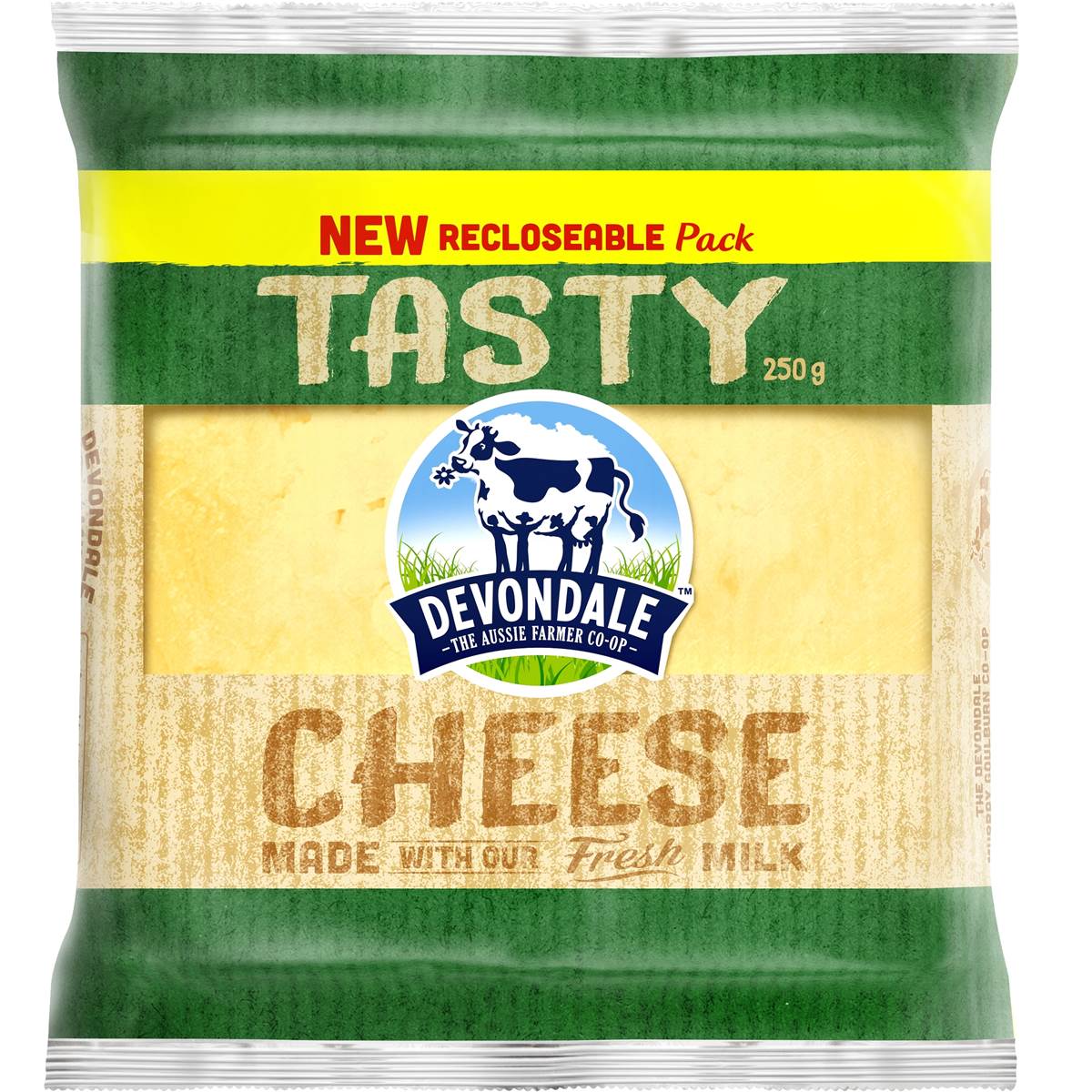 Devondale Tasty Cheese 250g Woolworths