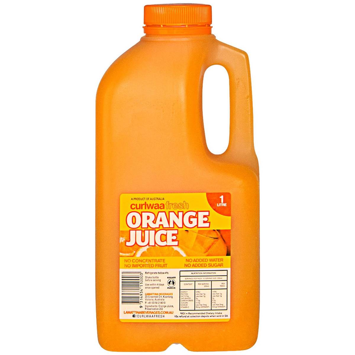 Curlwaa Orange Orange