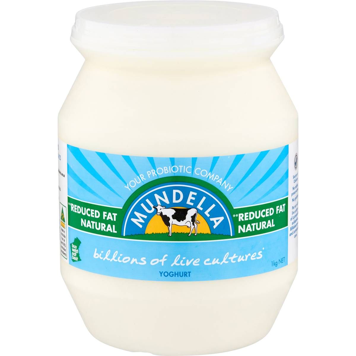 Mundella Reduced Fat Yoghurt