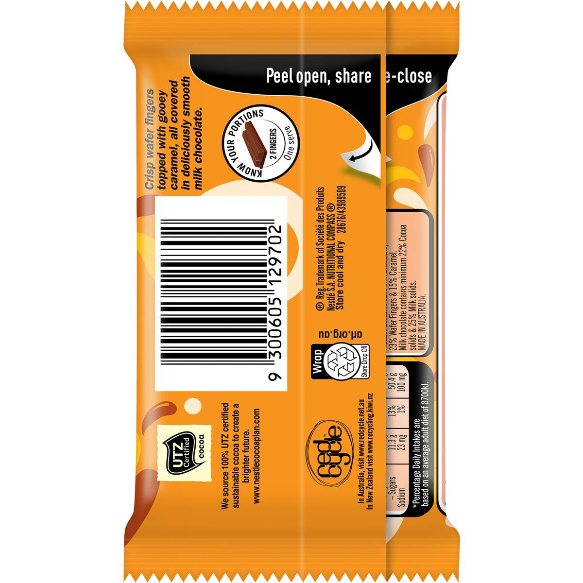 Kitkat Gooey Caramel 45g Woolworths