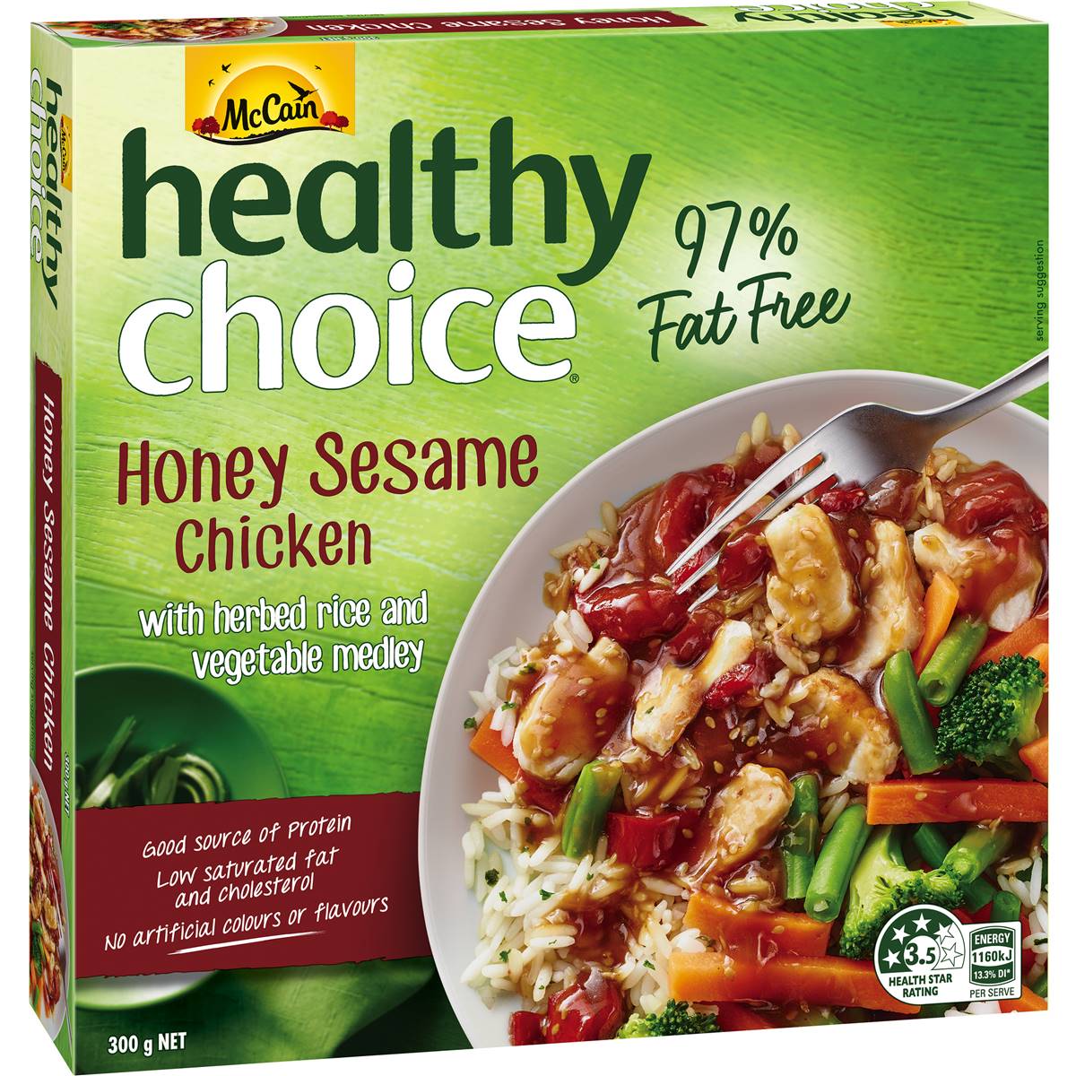 Mccain Healthy Choice Chicken Honey & Sesame 300g | Woolworths