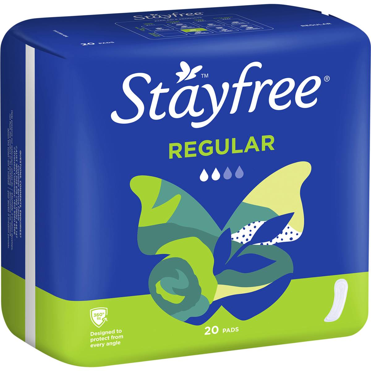Stayfree Regular Pads Regular No Wings