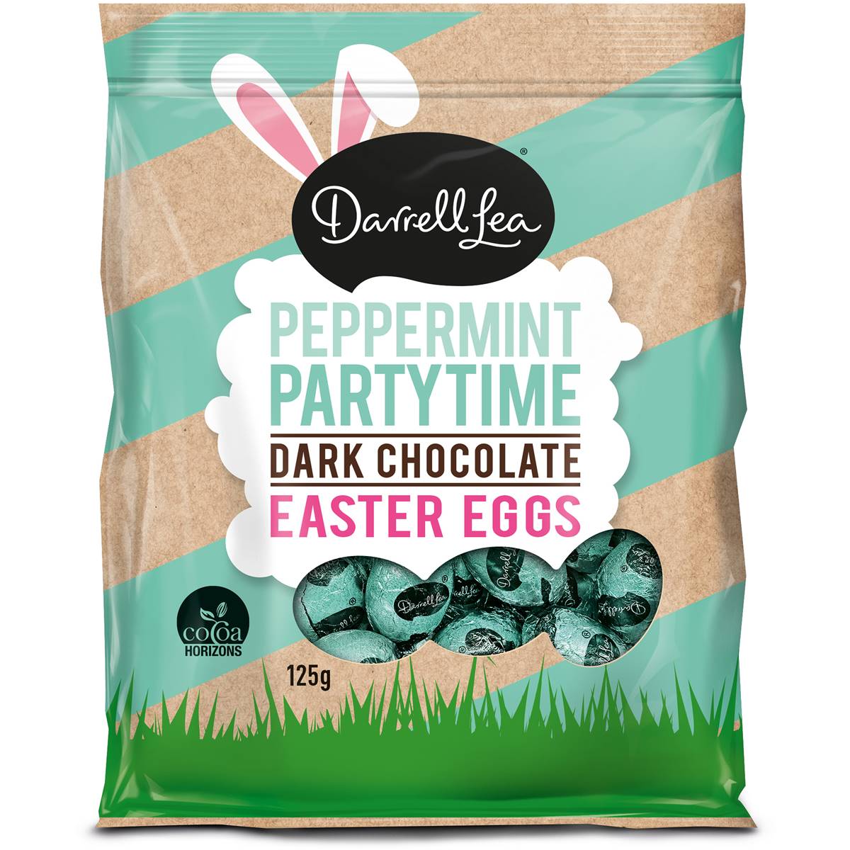 Darrell Lea Peppermint Partytime Dark Chocolate Easter Eggs