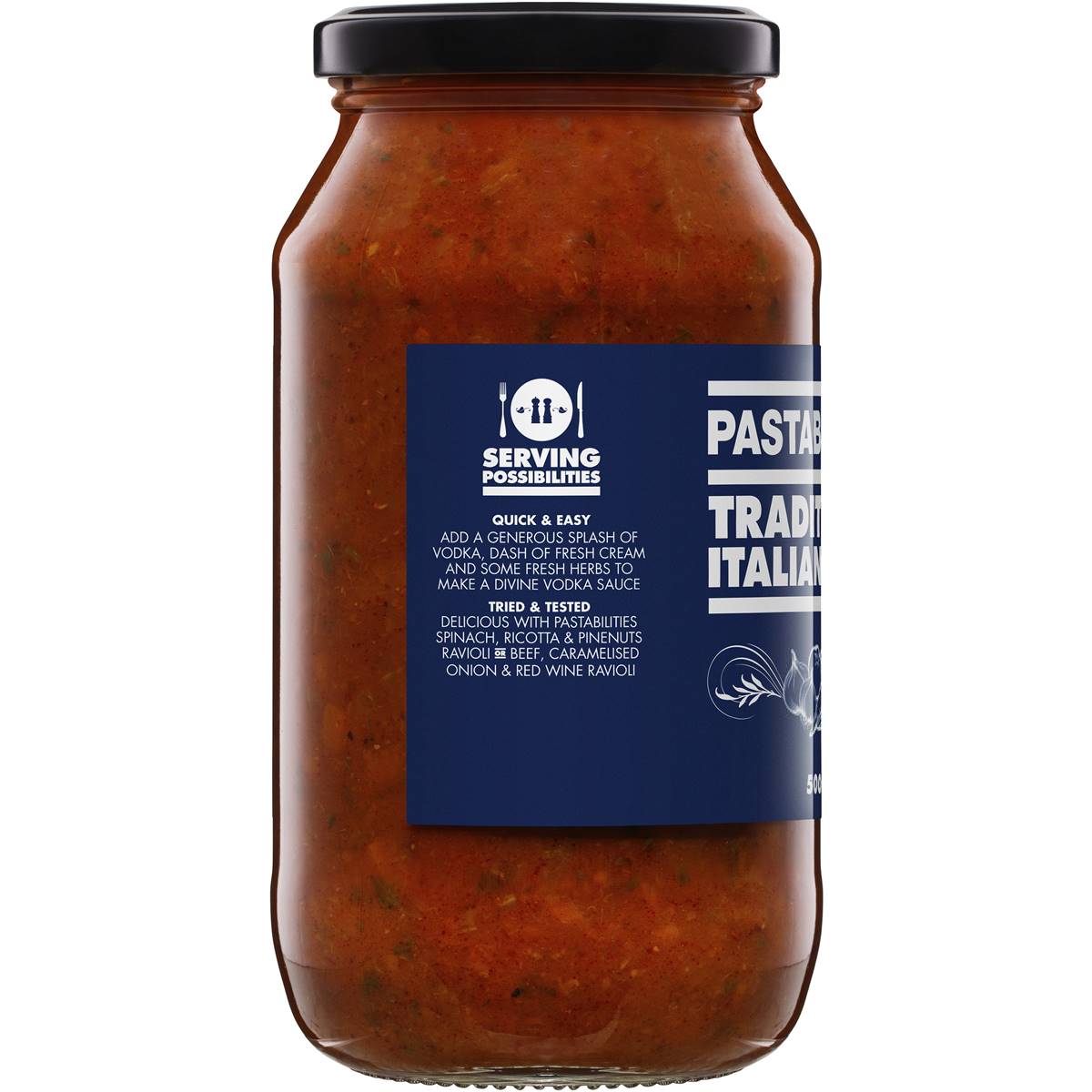 Pastabilities Traditional Italian Sauce 500ml Woolworths