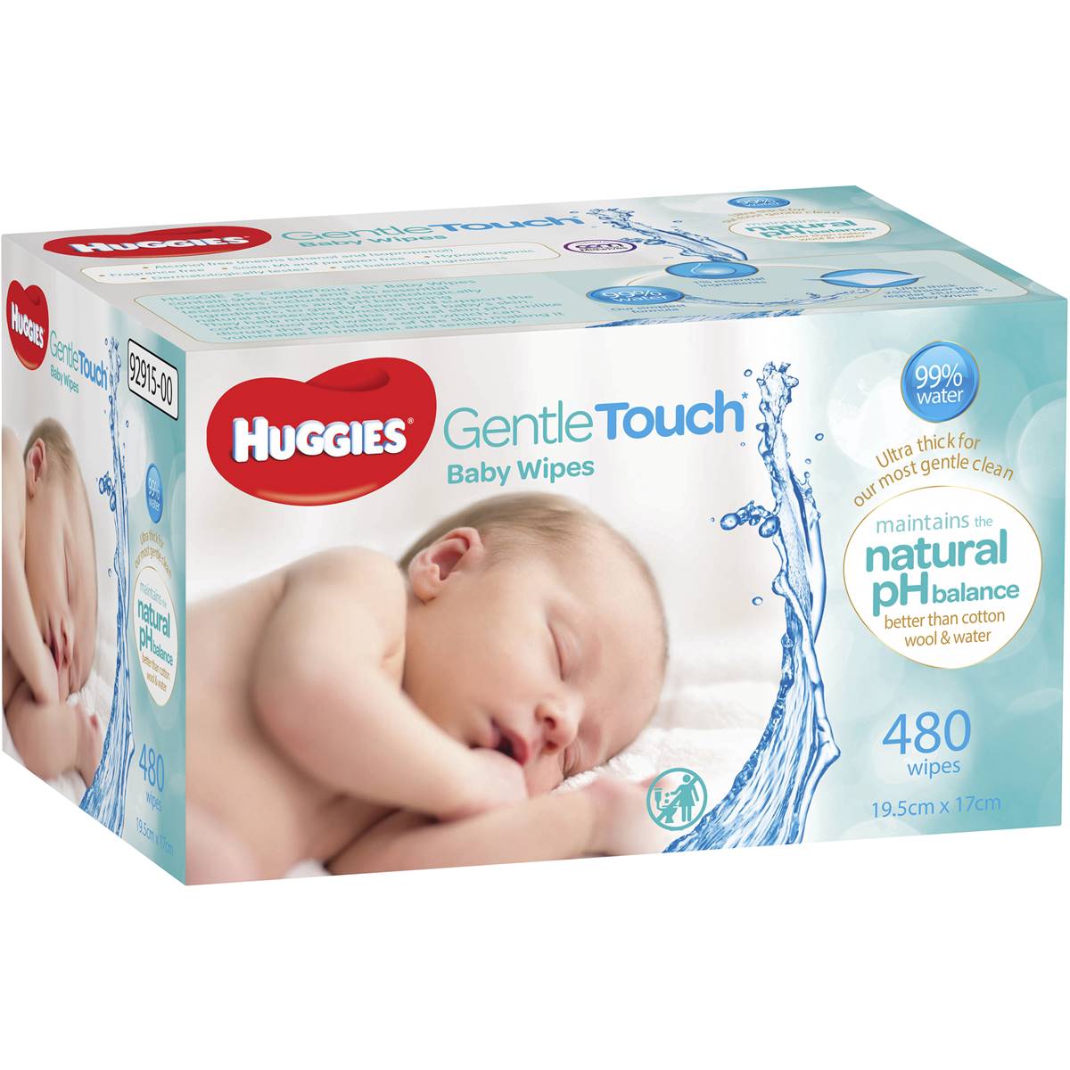 Huggies Gentle Touch Baby Wipes Each | Woolworths