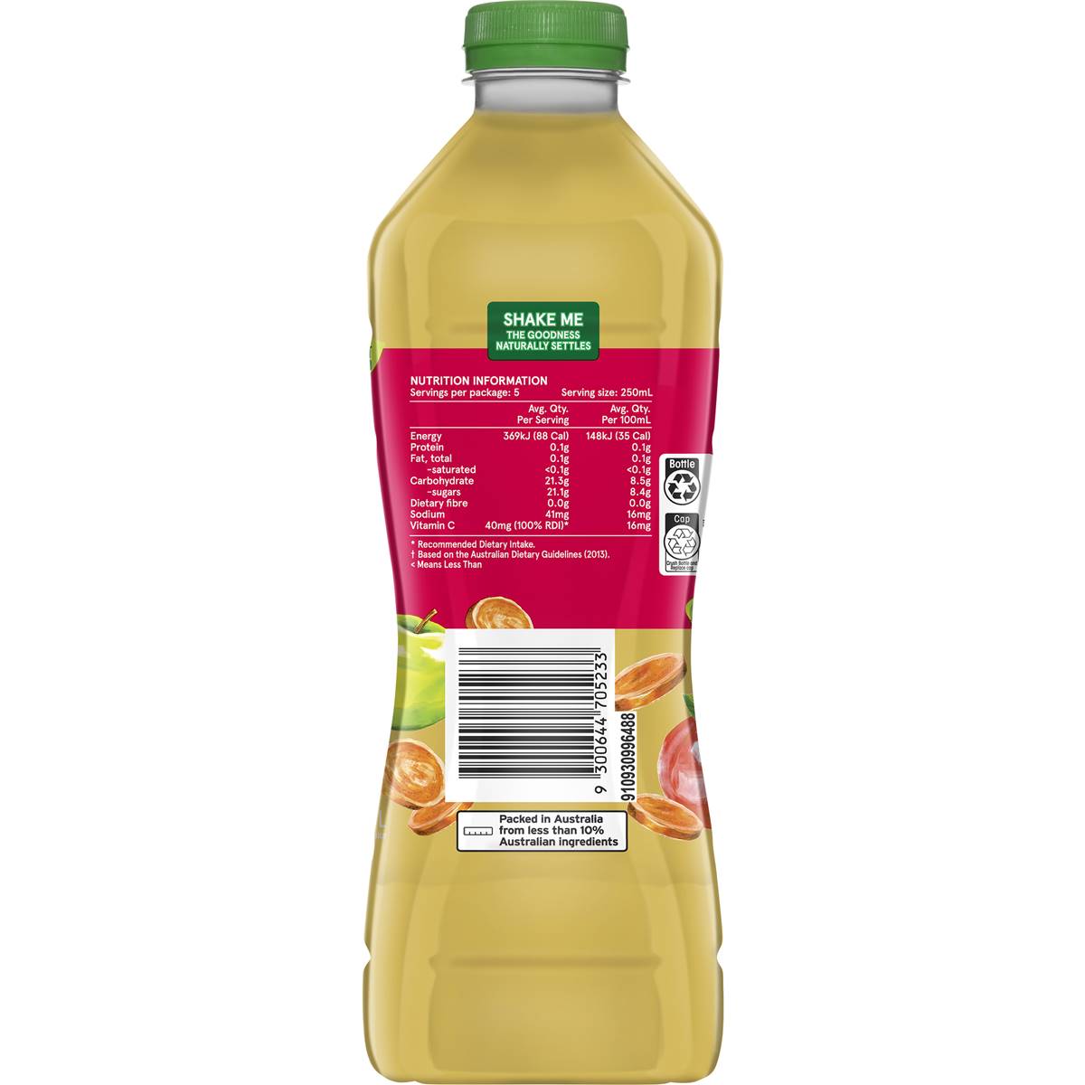 V8 Healthy Apple Juice Juice 1.25l | Woolworths