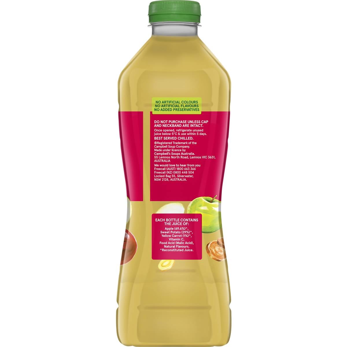 V8 Healthy Apple Juice Juice 1.25l Woolworths
