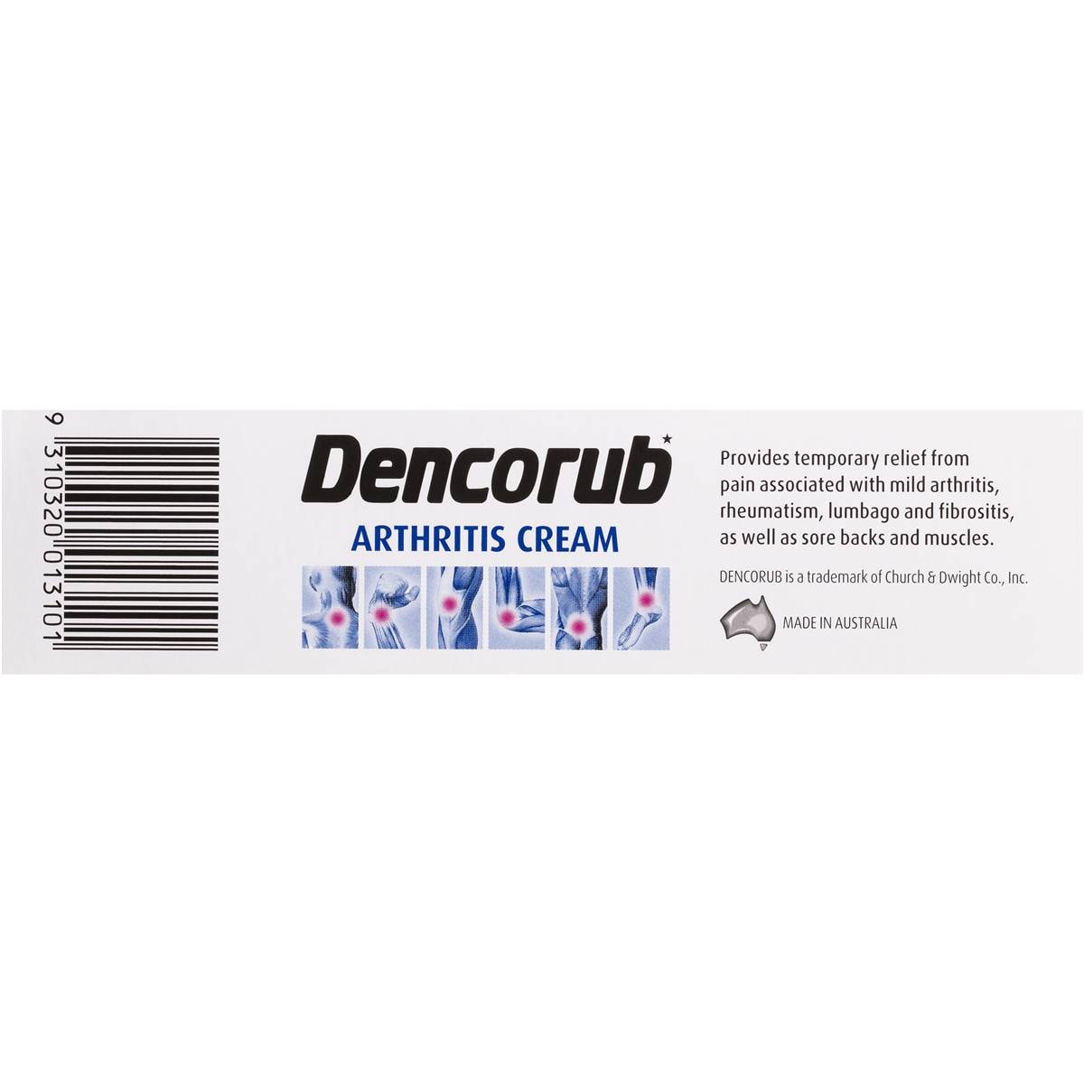 Dencorub Cream Arthritis Cream 100g Woolworths