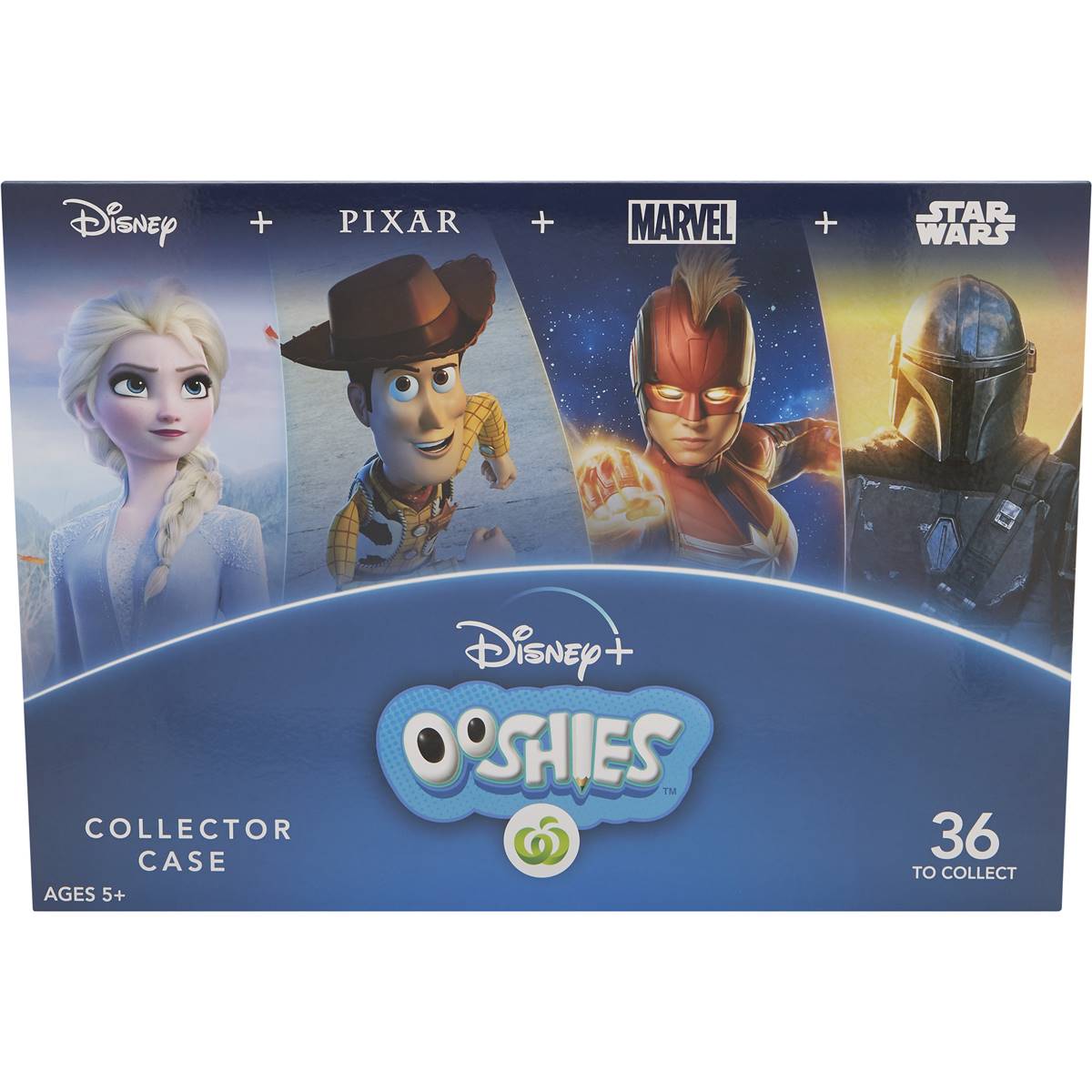 Woolworths Disney+ Ooshies Collector Case Each | Woolworths